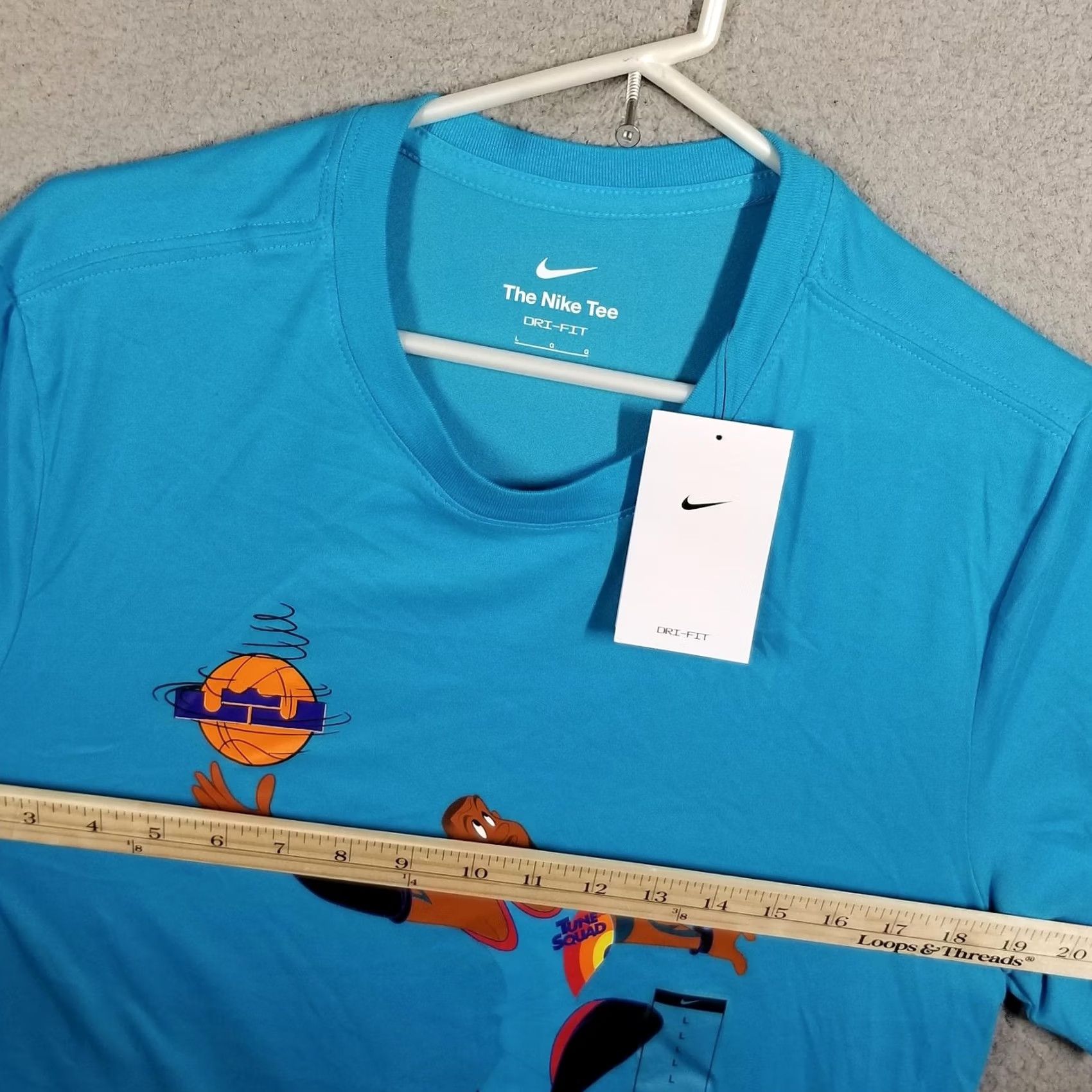 Nike Nike Shirt Mens Large Blue Space Jam Tune Squad Graphic Tee Size US L / EU 52-54 / 3 - 6 Thumbnail