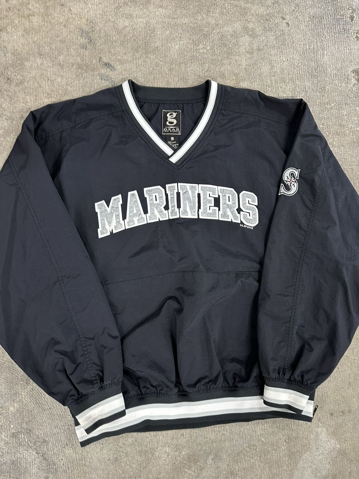 MLB × Vintage Vintage Y2K 00s Seattle Mariners Windbreaker Jacket Size US L / EU 52-54 / 3 - 3 Thumbnail