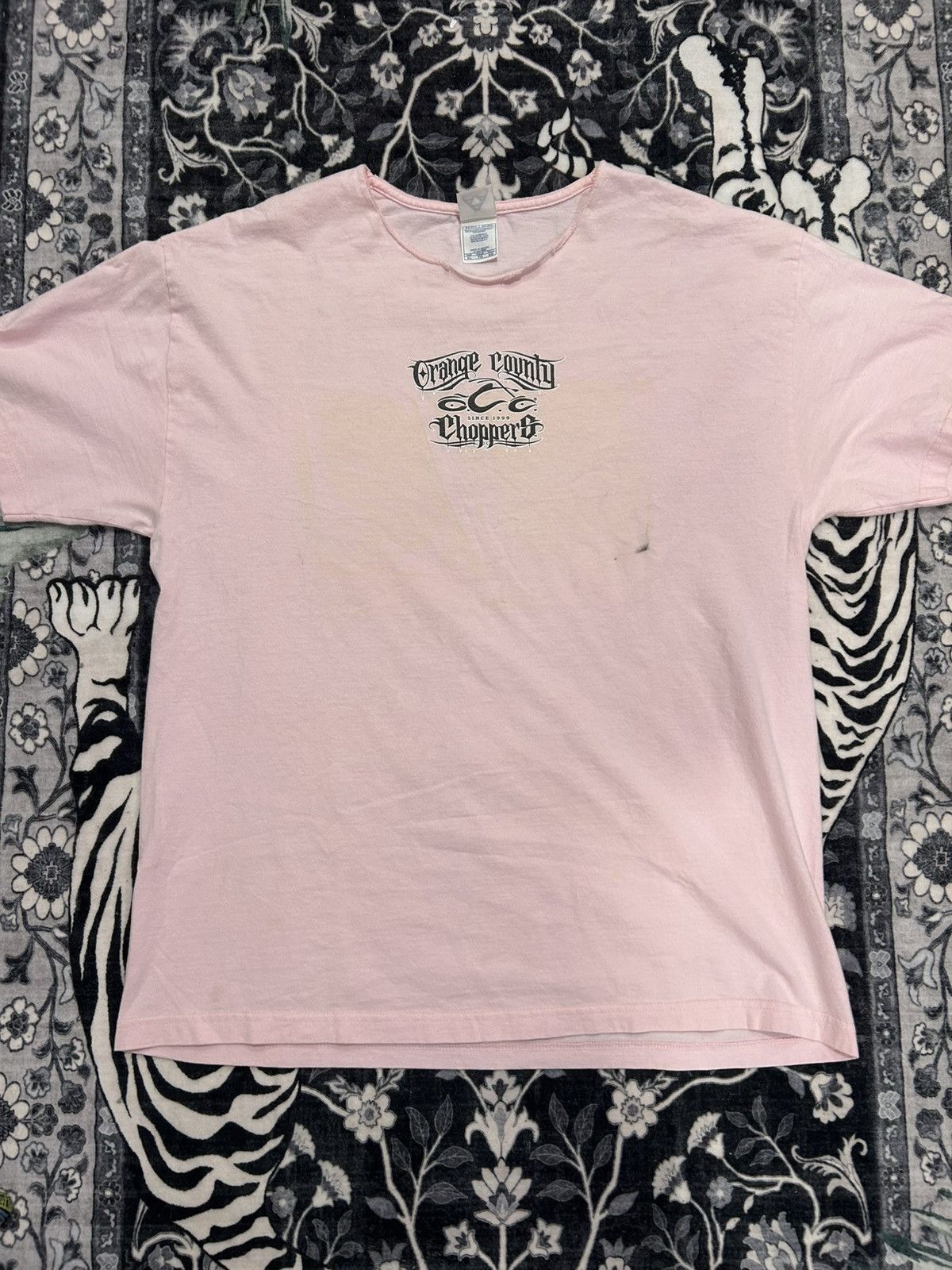 Other Vibtage pink biker tee Size US L / EU 52-54 / 3 - 2 Thumbnail