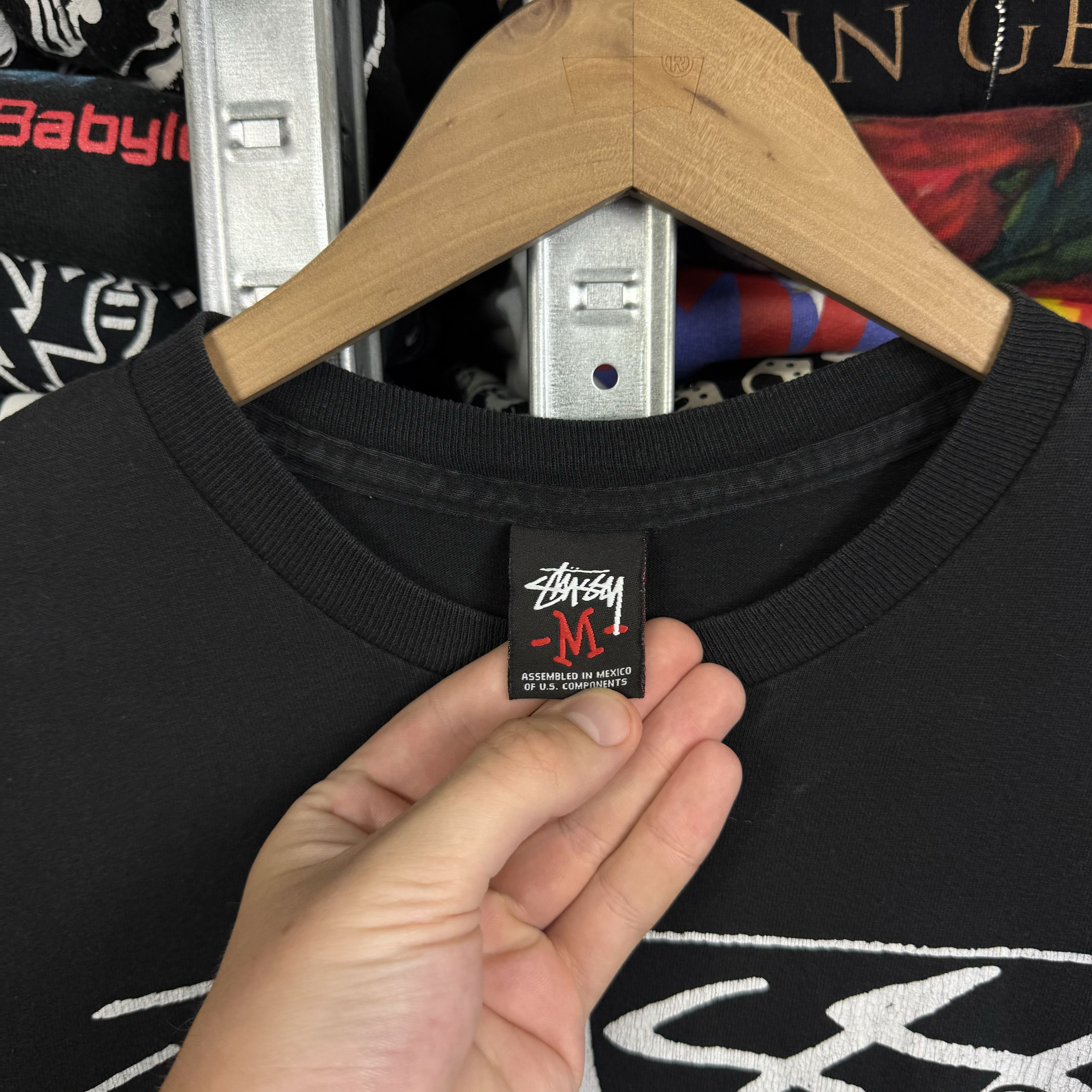Stussy VINTAGE 2000s STUSSY ONE WORLD ONE LOVE T-SHIRT MEDIUM Size US M / EU 48-50 / 2 - 6 Thumbnail
