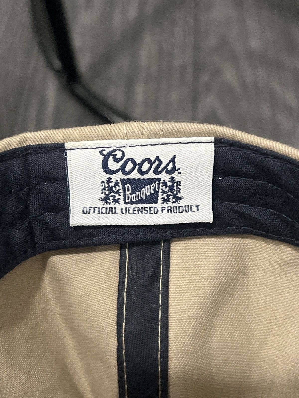 Vintage Vintage Coors Banquet Hat w/ Adjustable Velcro Size ONE SIZE - 3 Thumbnail