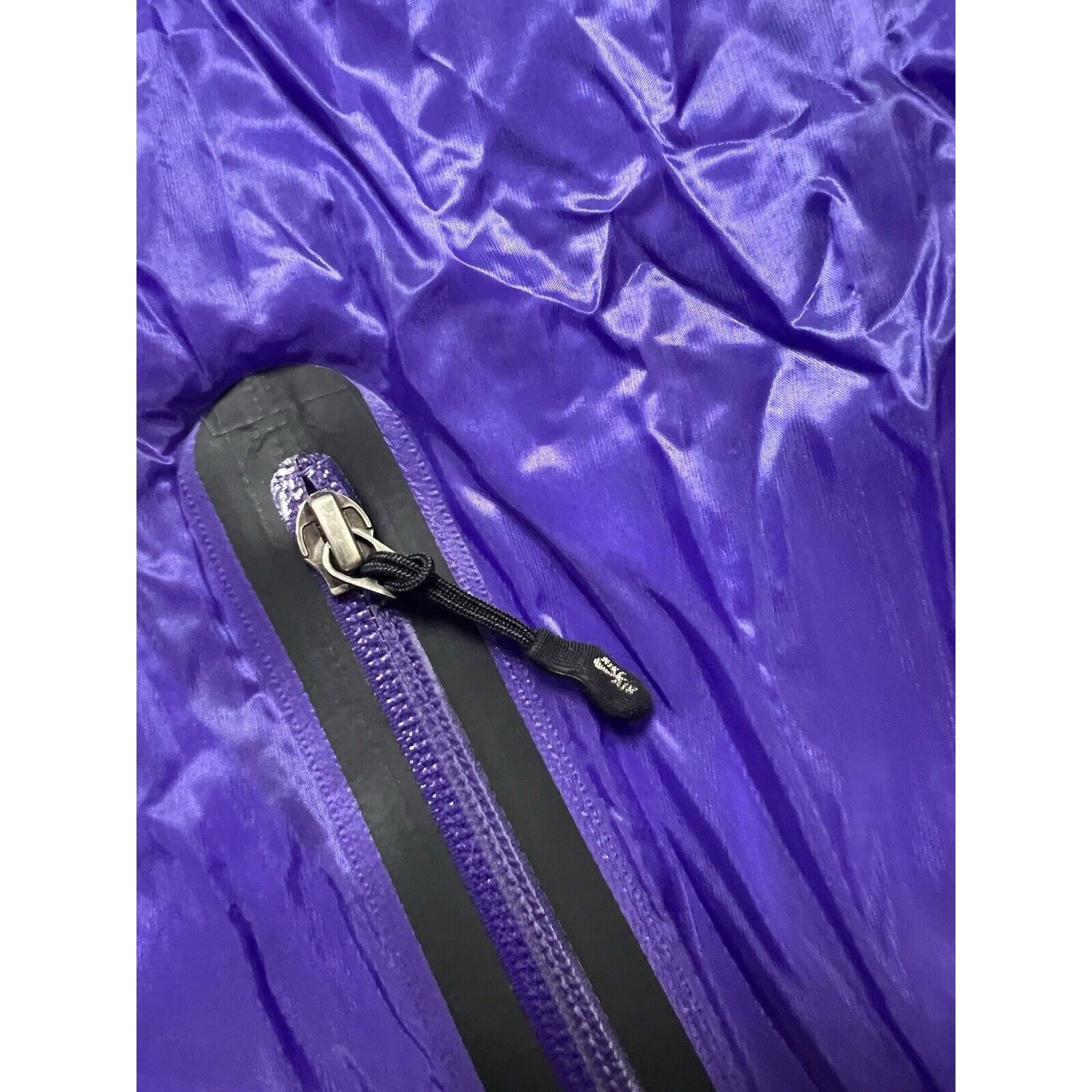 Nike 2007 Nike Air Purple Zip Up Satin Jacket Men’s L Rare Vtg Size US L / EU 52-54 / 3 - 5 Thumbnail