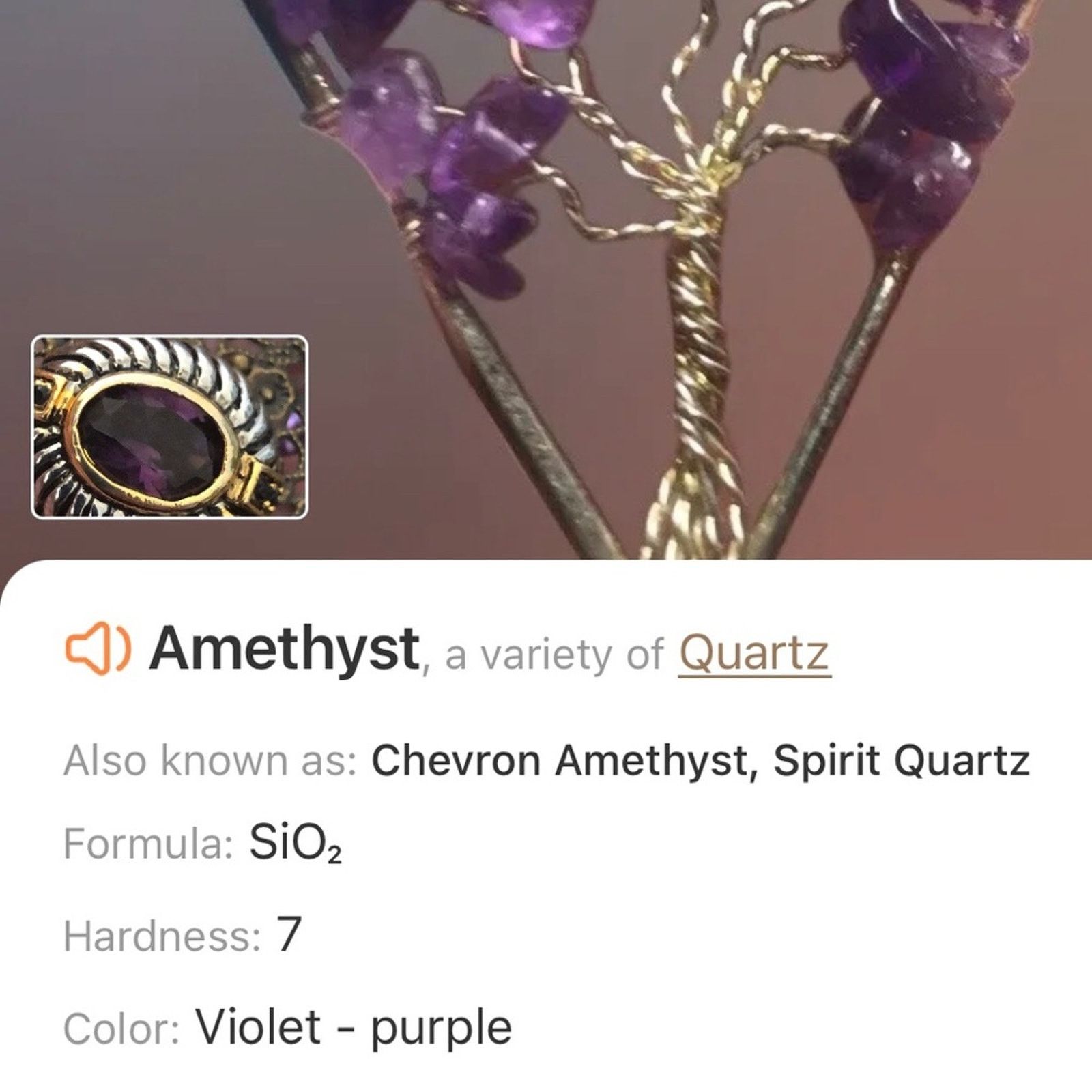 Handmade Handcrafted repurpose genuine amethyst Pearl necklace Size ONE SIZE - 12 Thumbnail