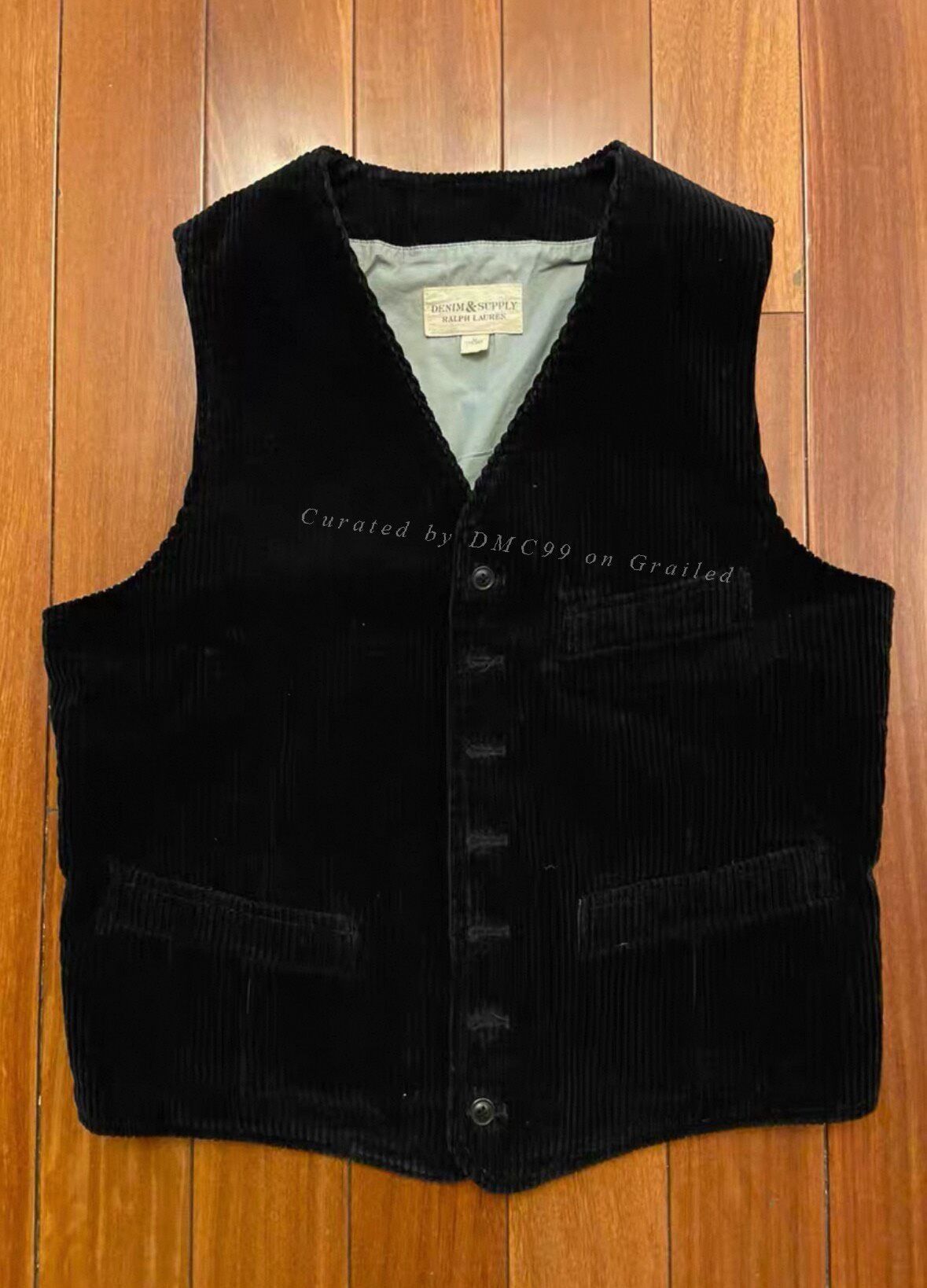 RRL Ralph Lauren Polo Ralph Lauren Corduroy Vest Size US M / EU 48-50 / 2 - 1 Thumbnail