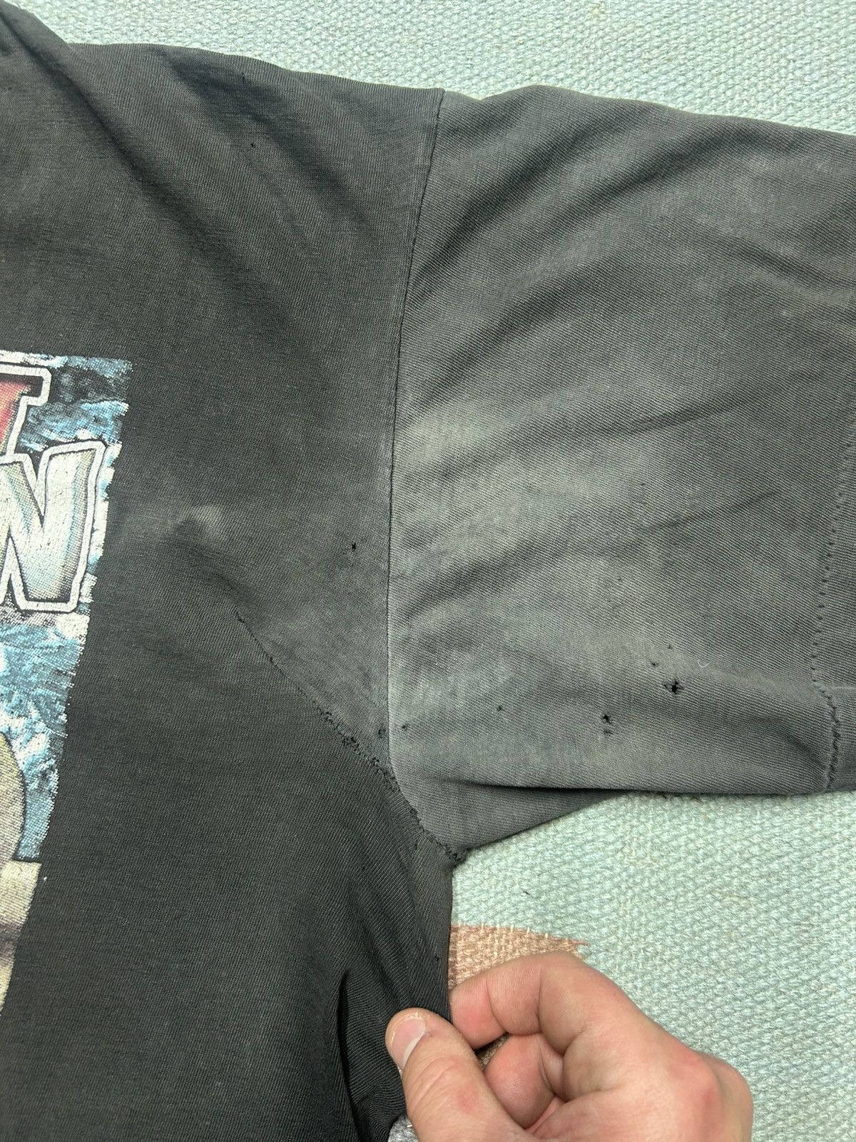Rap Tees Vtg 90s t shirt Mike Tyson rap tee bite it Nike Holyfield XL Size US XL / EU 56 / 4 - 8 Thumbnail