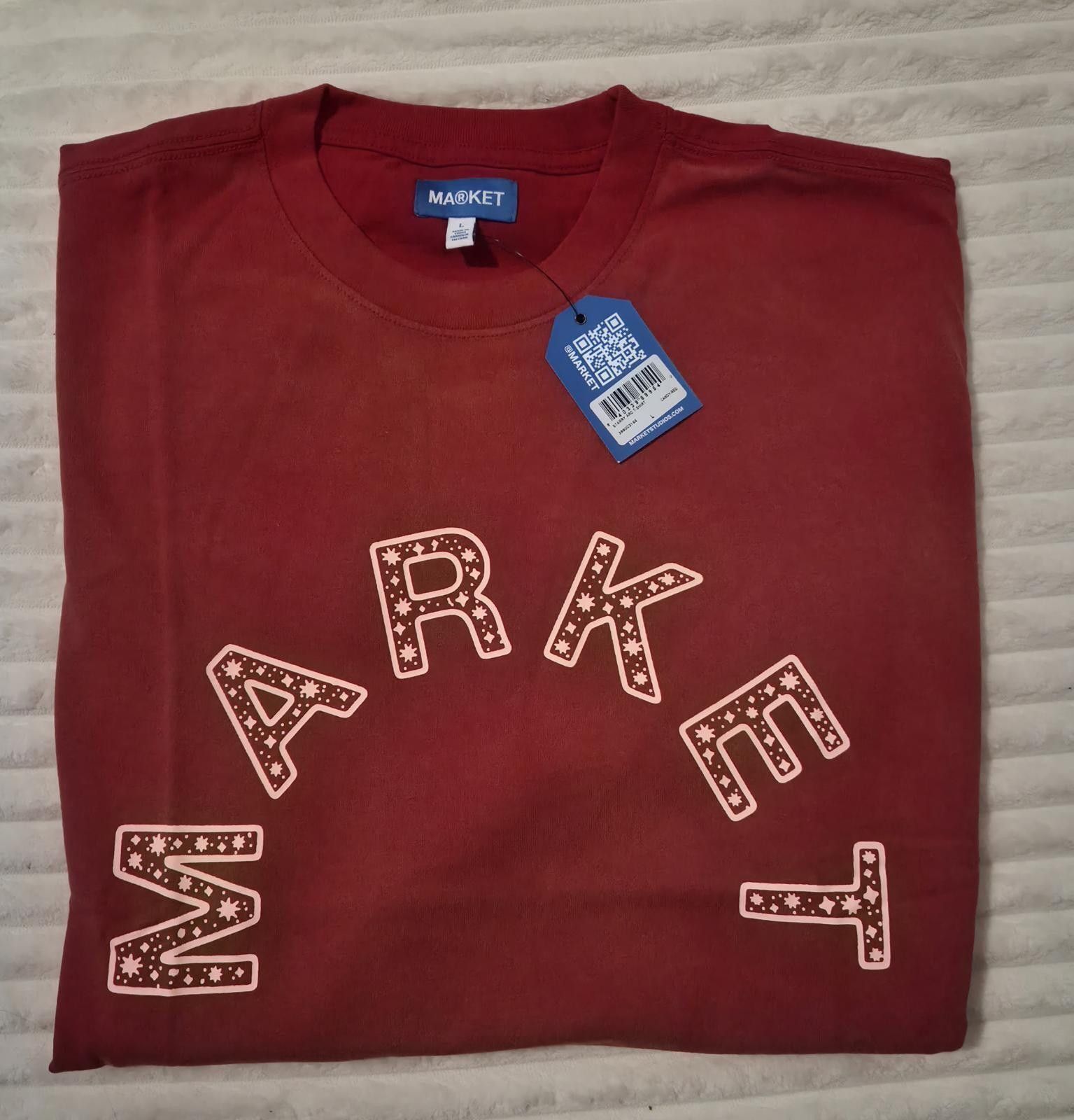 Market Market Red Graphic T-Shirt Size US L / EU 52-54 / 3 - 1 Preview
