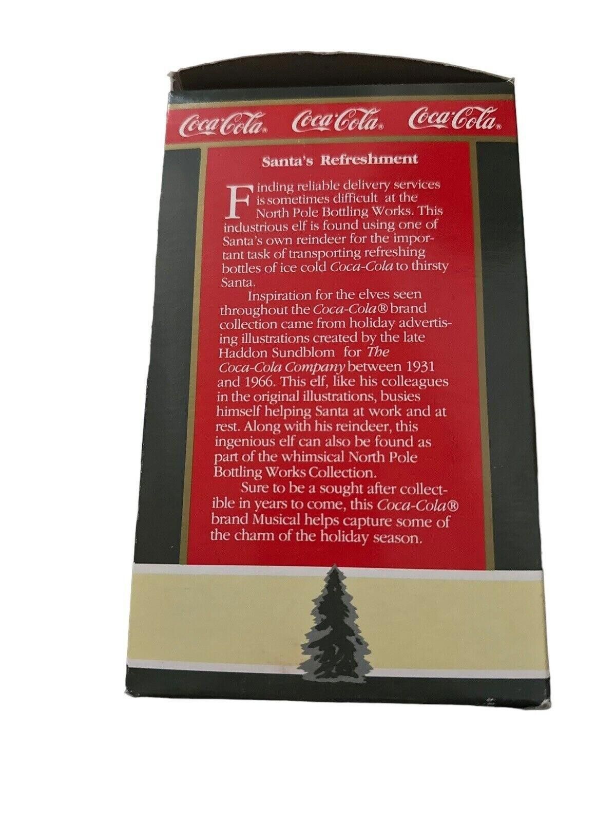 Coca Cola Coca Cola Rotating Musical Collection Ornament 1994 NOS Size ONE SIZE - 3 Thumbnail
