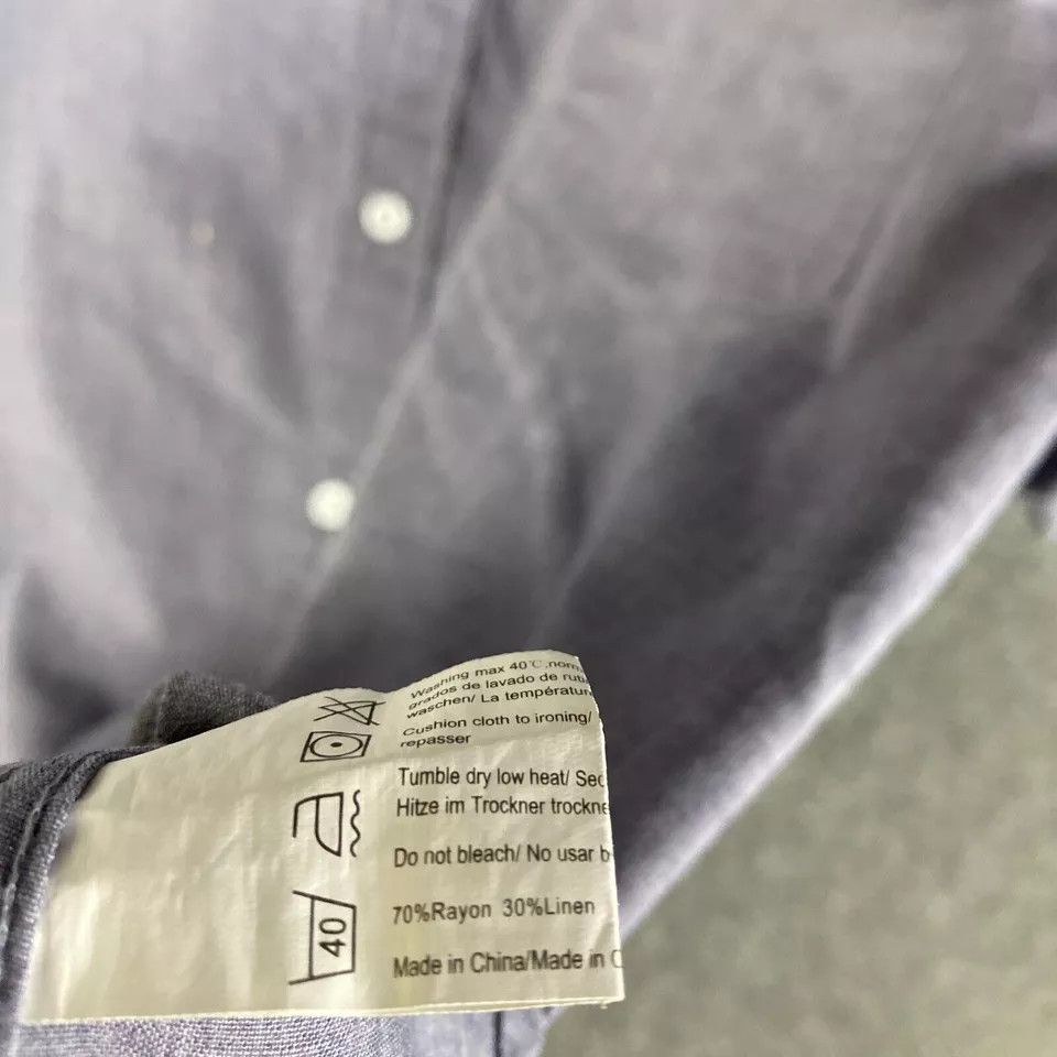 Other Coofandy Button Up Shirt Men's XL Short Sleeve Rayon Linen Size US XL / EU 56 / 4 - 7 Thumbnail