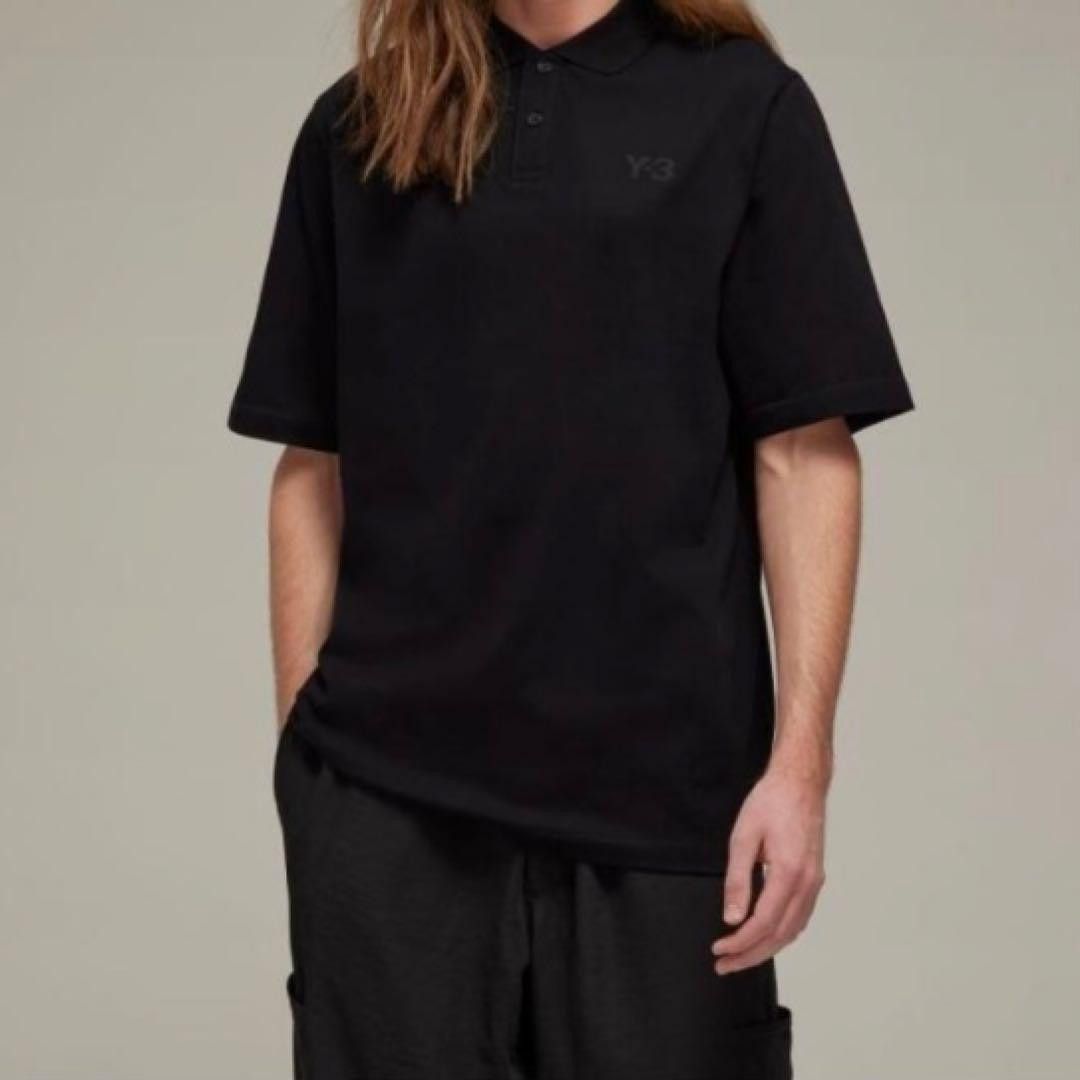 Yohji Yamamoto Y-3 ADIDAS YOHJI YAMAMOTO M CLASSIC PIQUE POLO Size US M / EU 48-50 / 2 - 2 Thumbnail