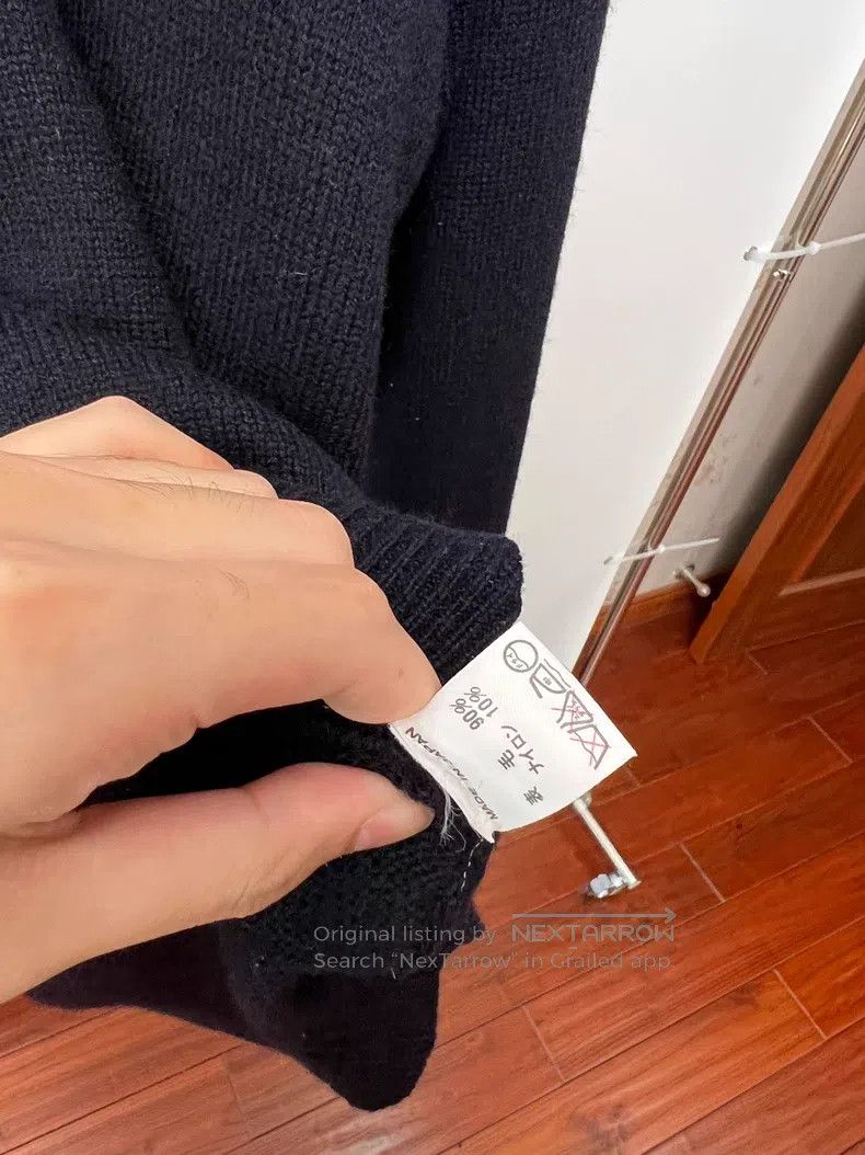 Yohji Yamamoto YOHJI YAMAMOTO Japanese Made Wool Blend Sweater Size US M / EU 48-50 / 2 - 5 Thumbnail