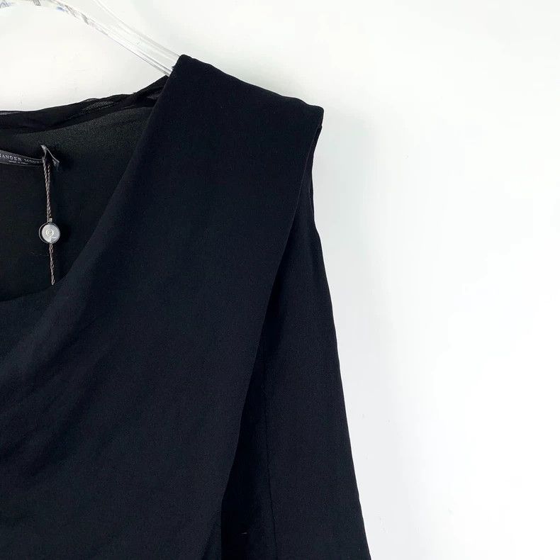 Alexander McQueen Alexander Mcqueen Colored mulberry silk streamer sleeveles Size S / US 4 / IT 40 - 3 Thumbnail