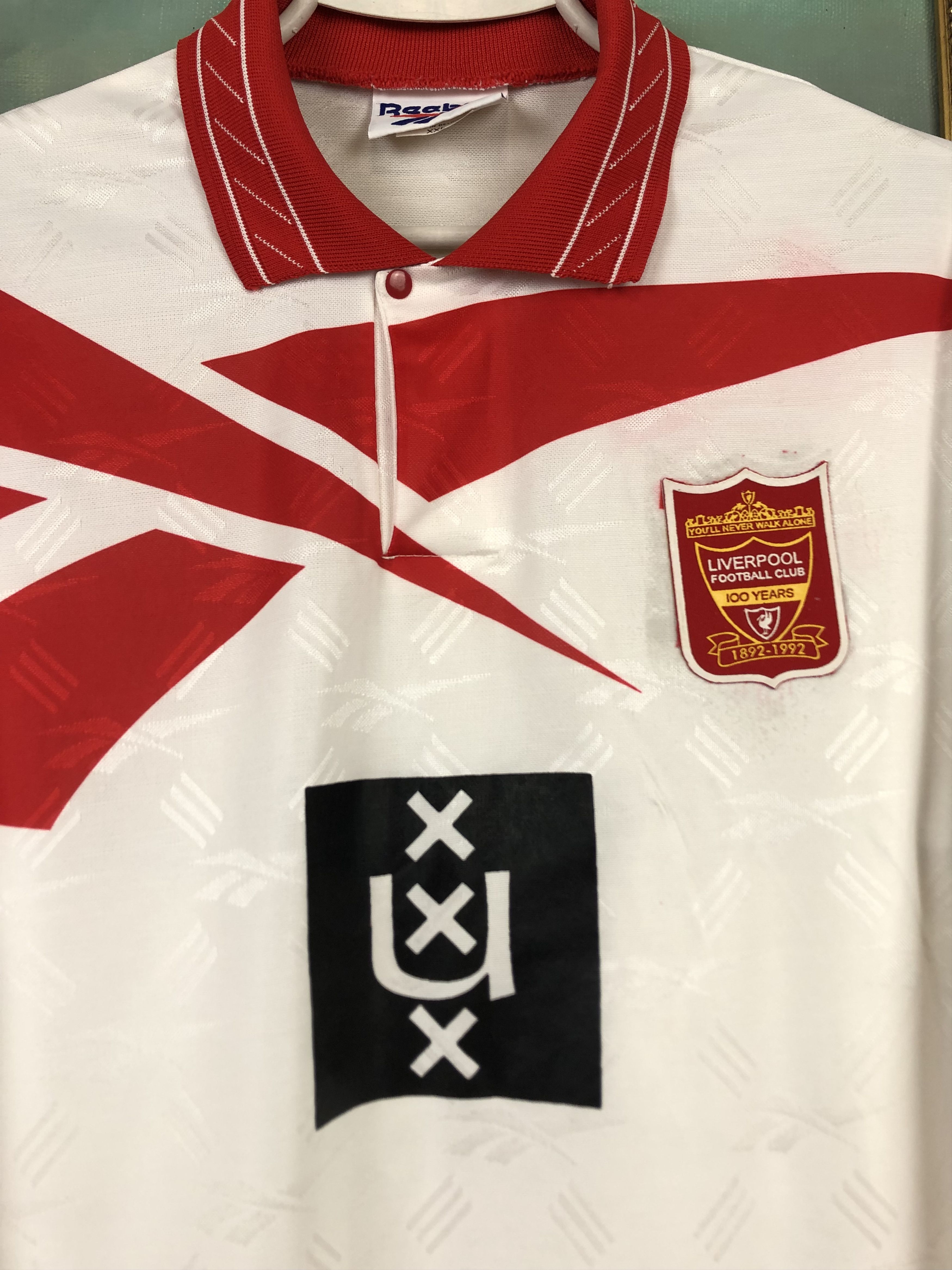 Reebok Vintage Liverpool Special Football Shirt Long Sleeve Tee Size US XXL / EU 58 / 5 - 6 Thumbnail