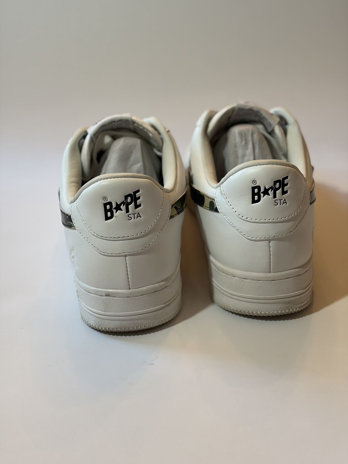 Bape Bapesta Low ABC Camo Size US 12 / EU 45 - 5 Thumbnail