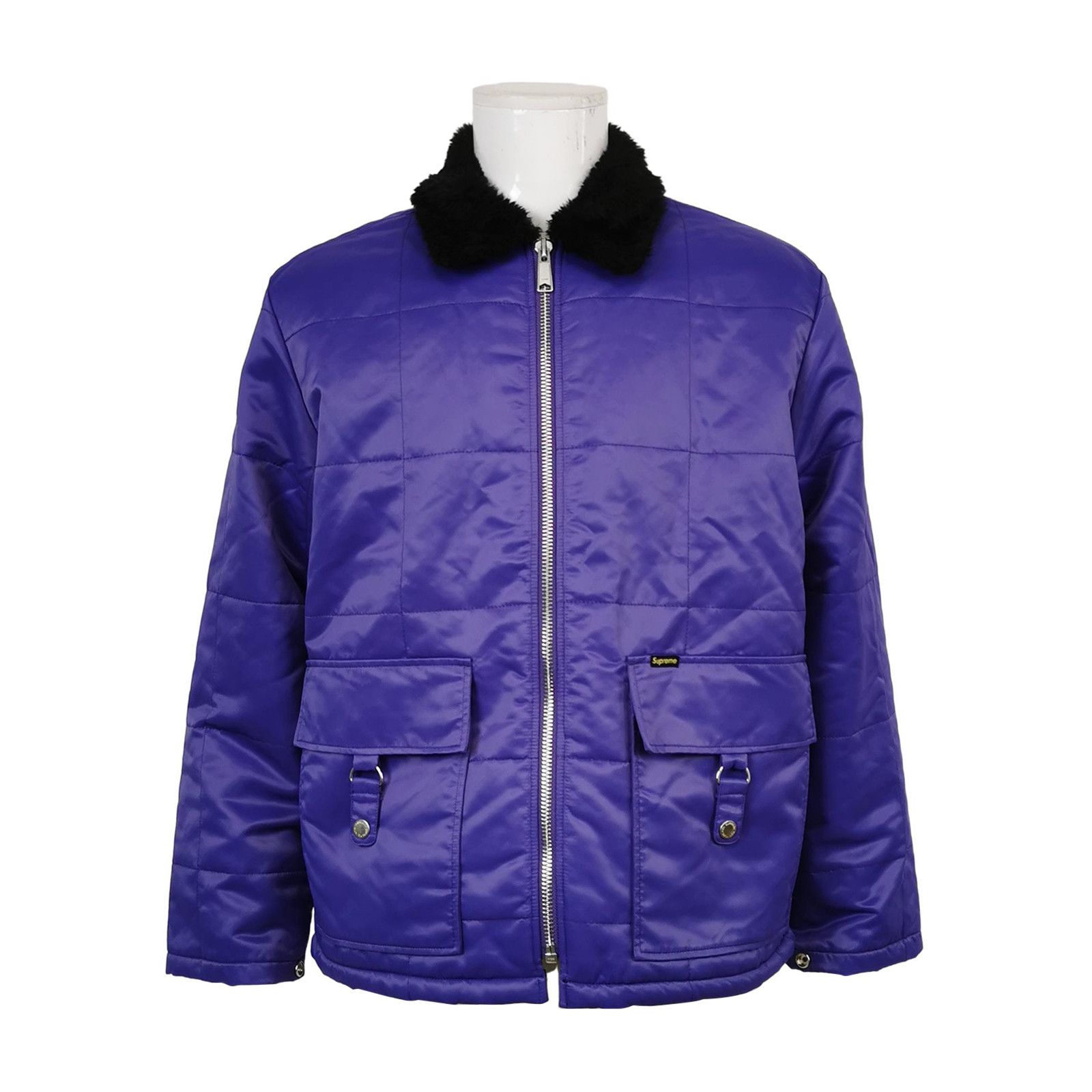 Supreme Supreme Quilted Logo Padded Jacket Size M Size US M / EU 48-50 / 2 - 1 Thumbnail