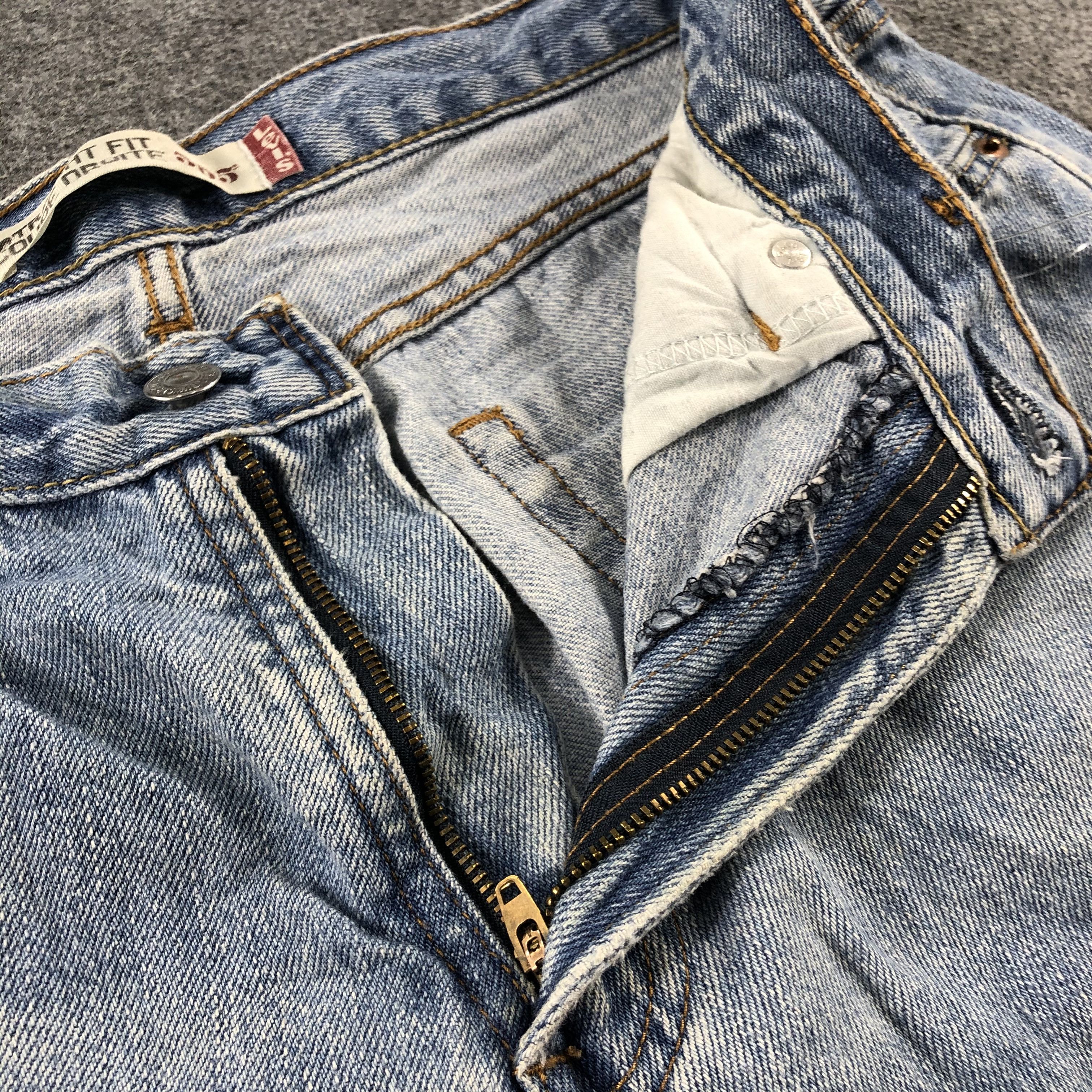 Levi's Vintage Blue Wash Levis 505 Jeans-J2381 Size US 32 / EU 48 - 9 Thumbnail