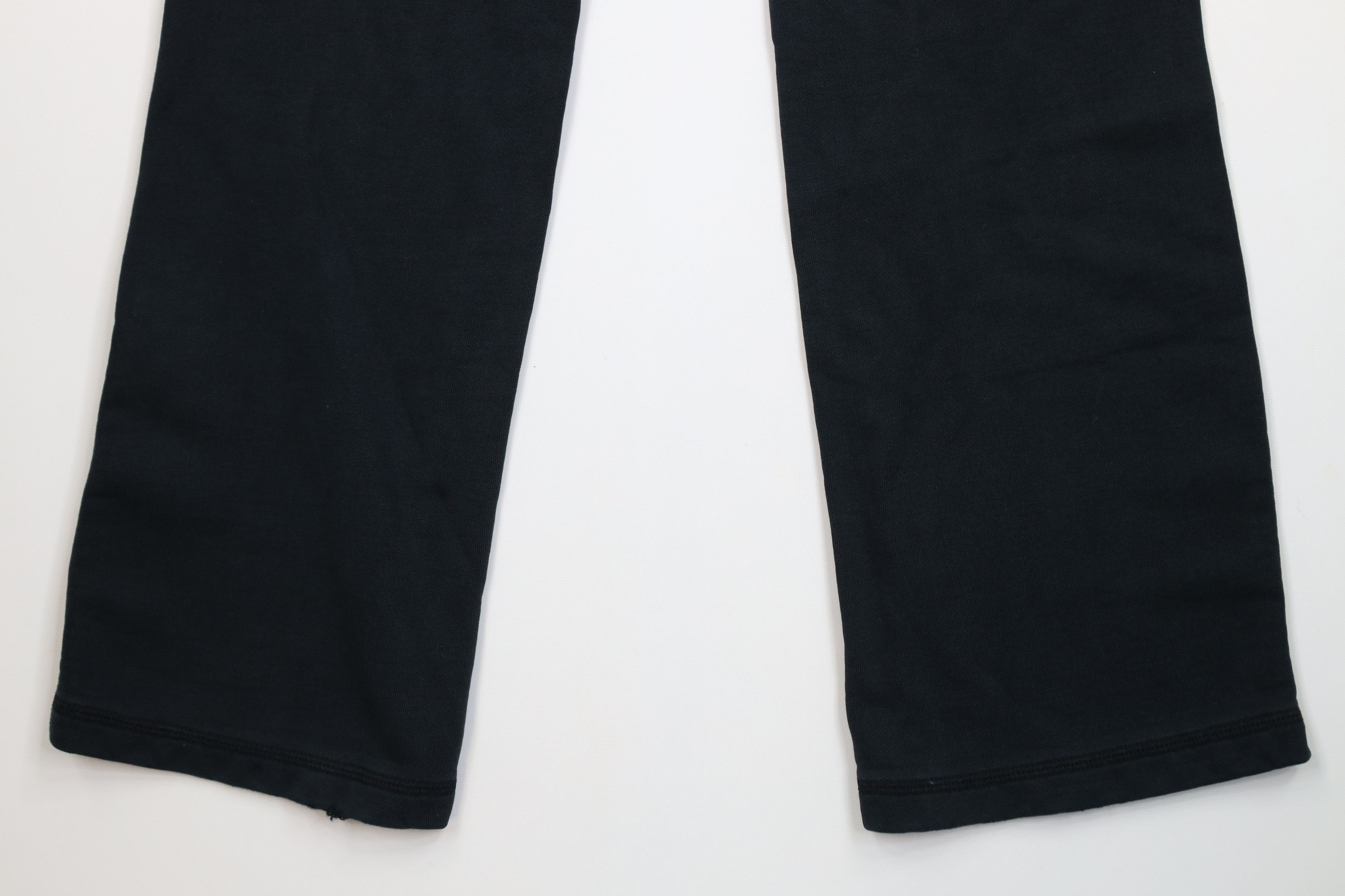 Nike Vintage Y2K Nike Swoosh Flared Wide Leg Sweatpants Black Size 30" / US 8 / IT 44 - 11 Thumbnail