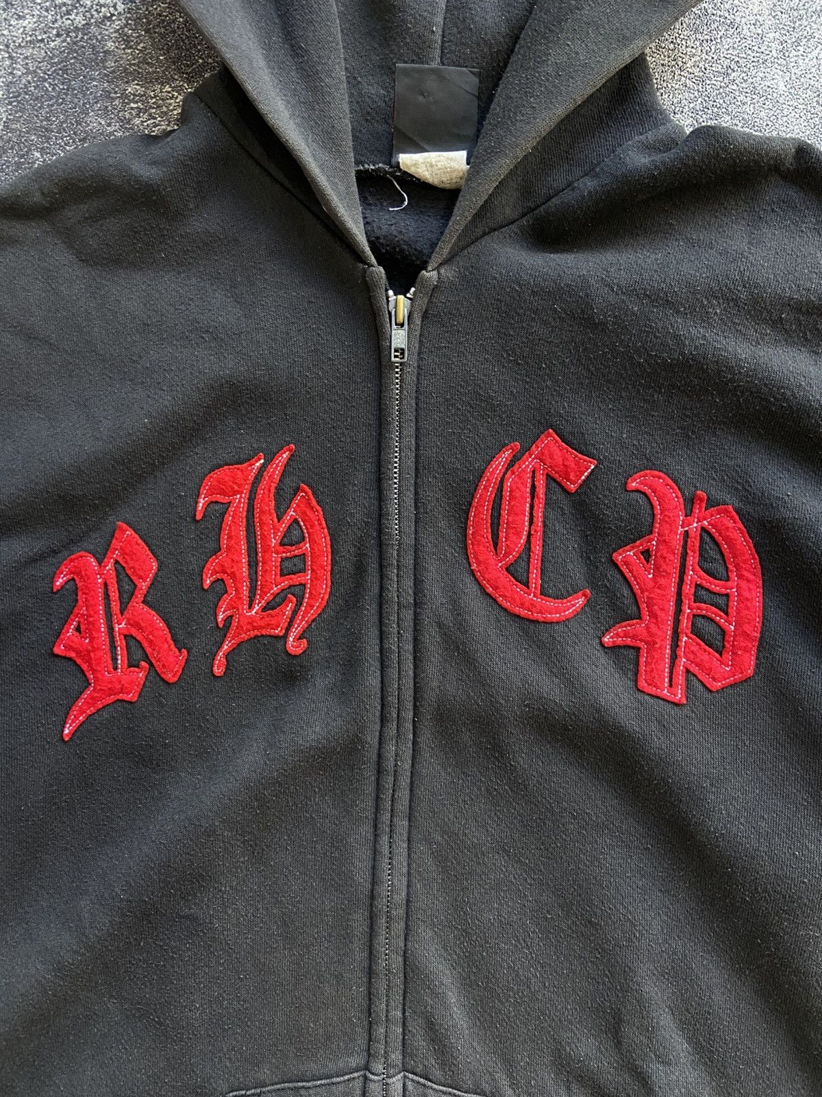 Band Tees Vintage 90s Giant RHCP Red Hot Chili Pelpers Zip Hoodie Size US L / EU 52-54 / 3 - 3 Thumbnail
