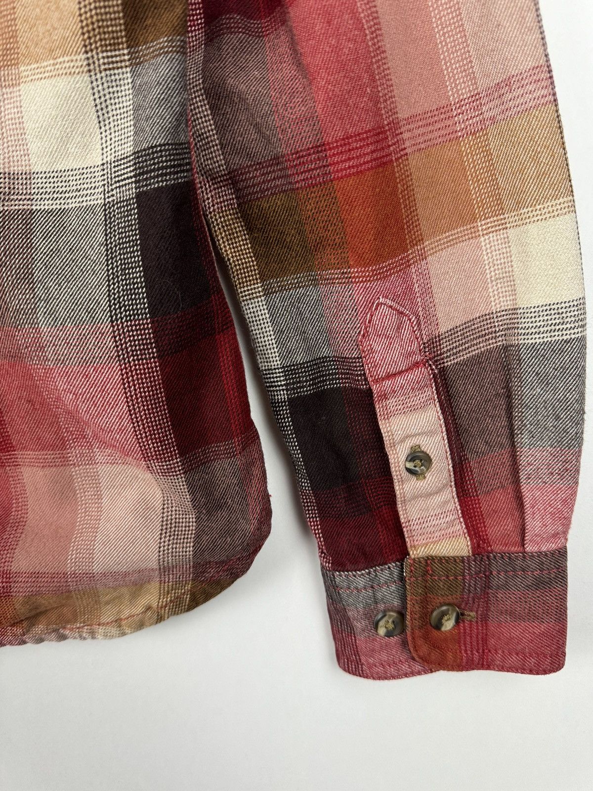 Carhartt Carhartt F18 Checkered Flannel Fleece Button Up Hooded Shirt Size US M / EU 48-50 / 2 - 5 Thumbnail