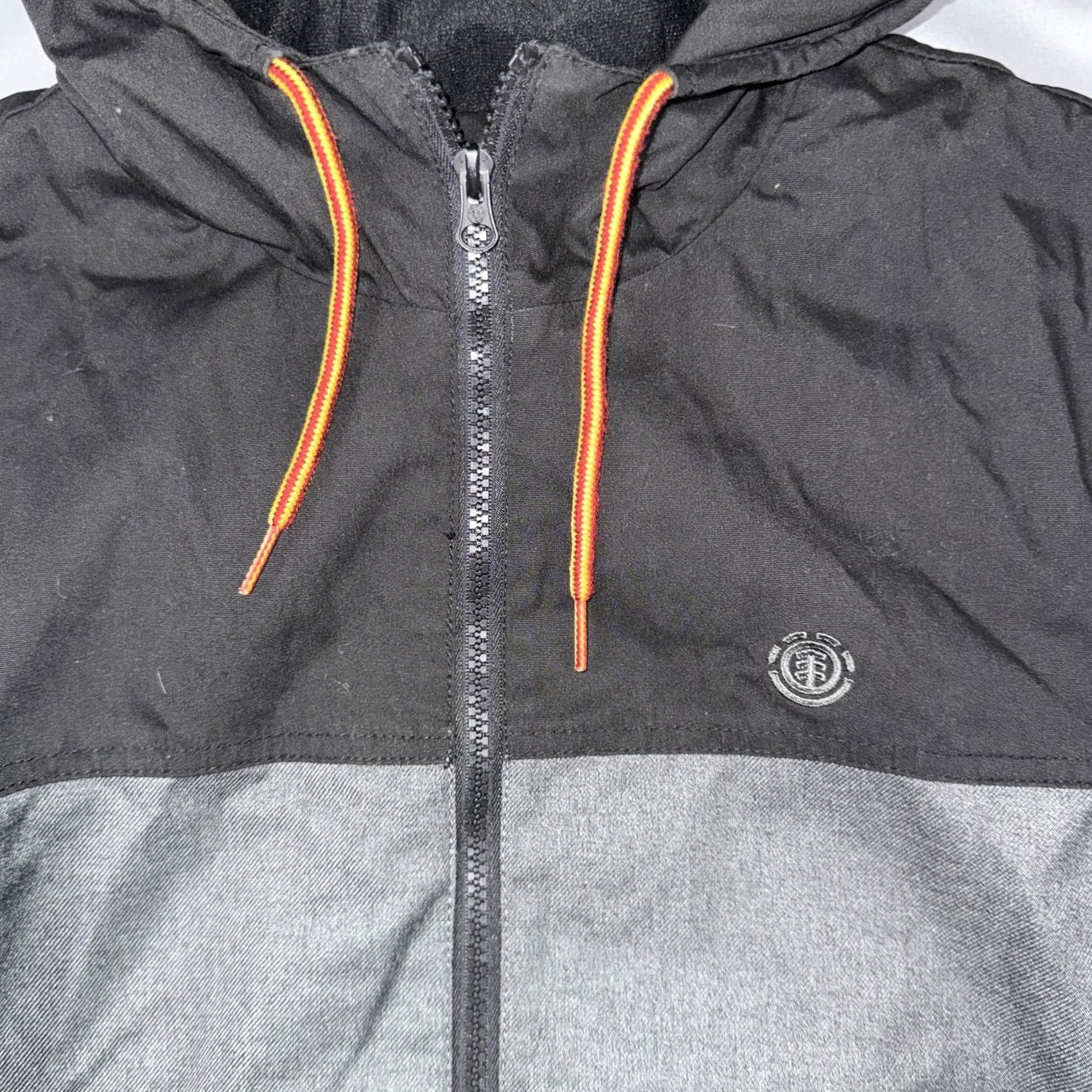 Element VINTAGE? No — Element Wolfeboro Jacket Mens S Gray Black Hooded Full Zip Softshell Outdoor Shirt/Coat? Size US S / EU 44-46 / 1 - 7 Thumbnail
