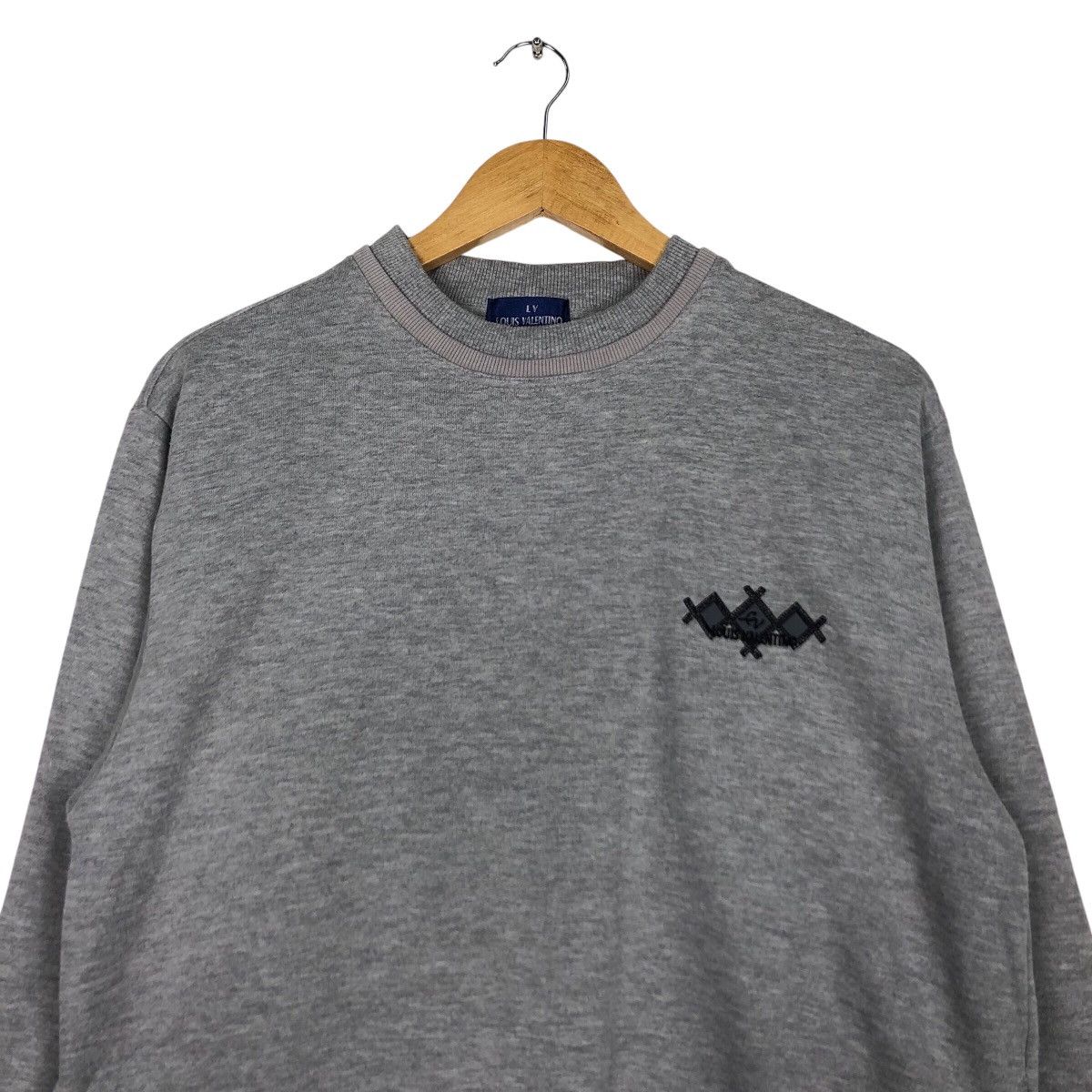 Vintage Louis Valentino Sweatshirt Jumper Rare Medium Size US M / EU 48-50 / 2 - 2 Thumbnail