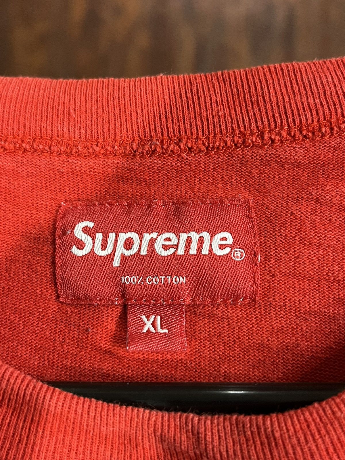 Supreme Supreme Cut Logo Tee Size US XL / EU 56 / 4 - 4 Thumbnail