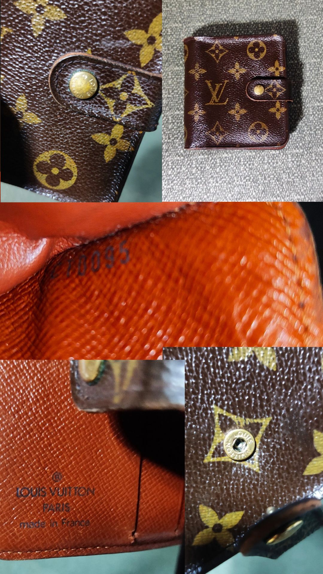 Louis Vuitton LOUIS VUITTON Monogram Compact Zip Bifold Wallet Size ONE SIZE - 10 Thumbnail