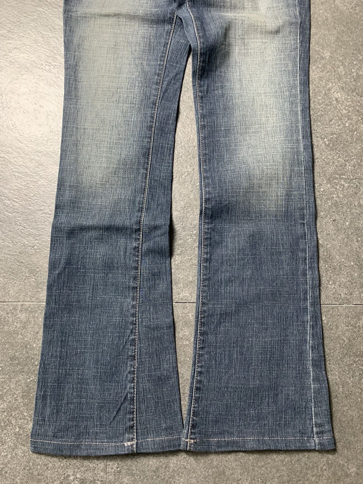 Marithe + Francois Girbaud 2000s Marithe Francois Girbaud Bootcut Denim Size 28" / US 6 / IT 42 - 4 Thumbnail