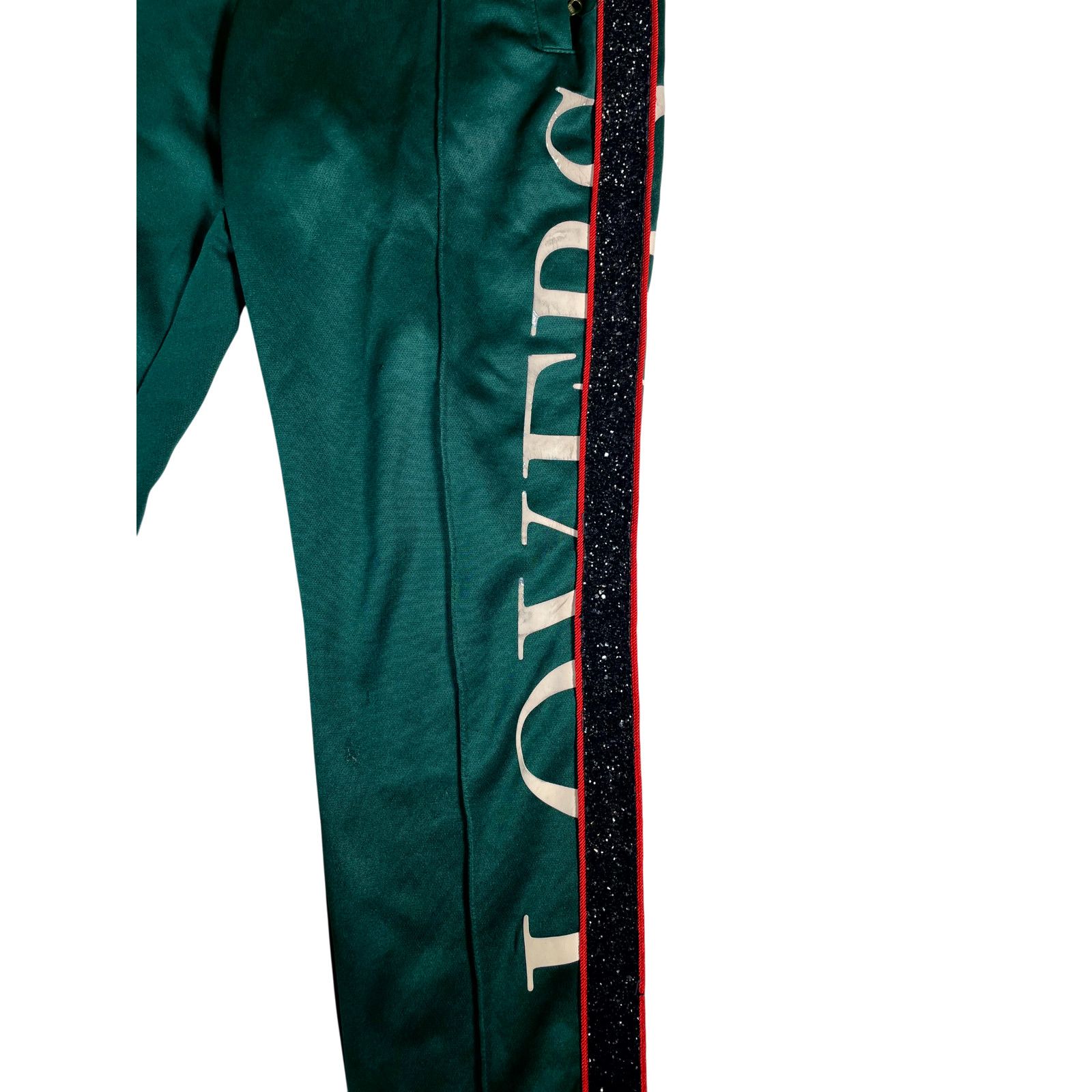 Amiri Amiri Crystal Green, Black & Red Sweats Size US 32 / EU 48 - 2 Thumbnail