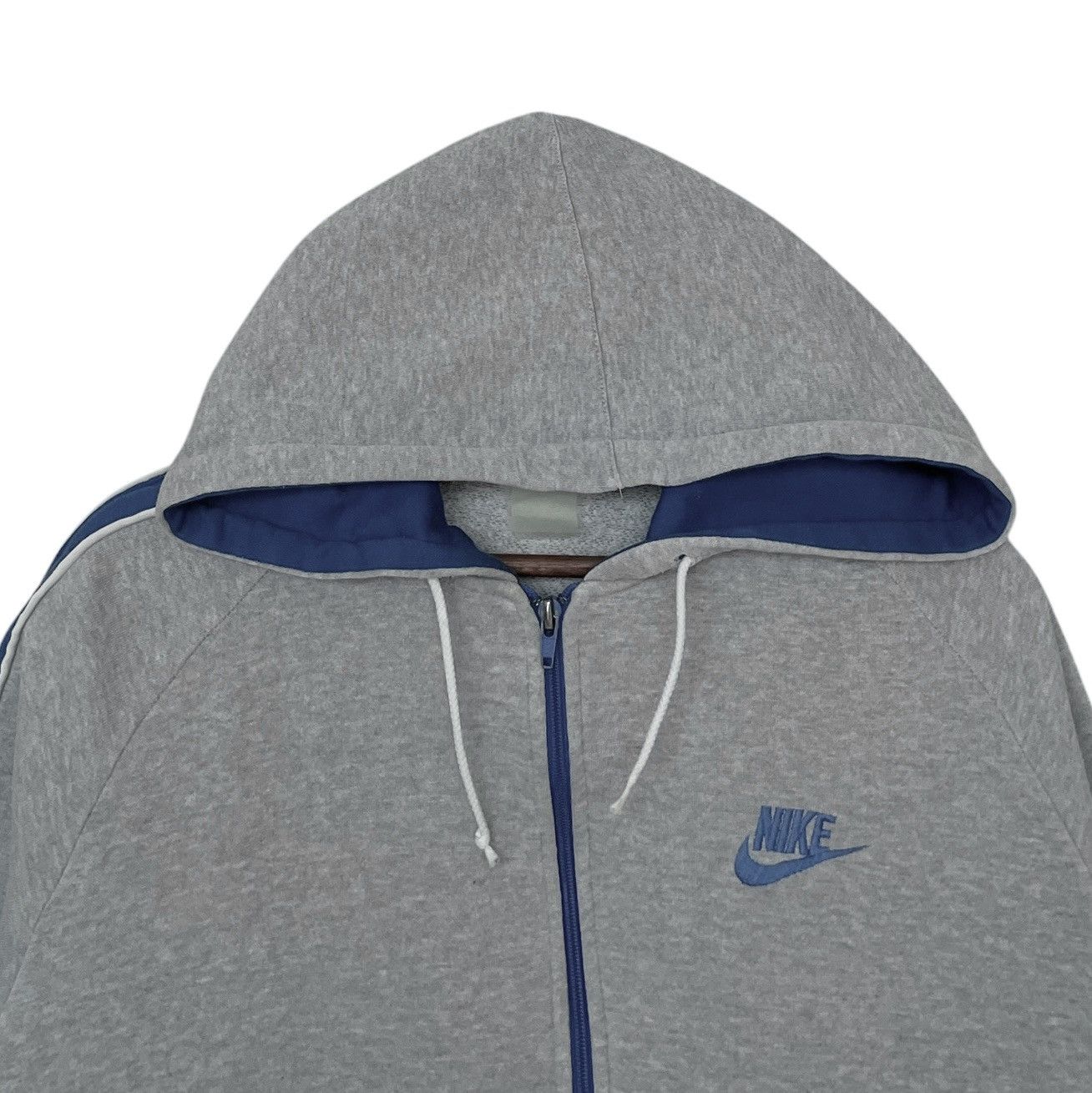 Nike × Vintage Vintage Brand Nike Blue Tag Hoodies 1990s Size US M / EU 48-50 / 2 - 3 Thumbnail