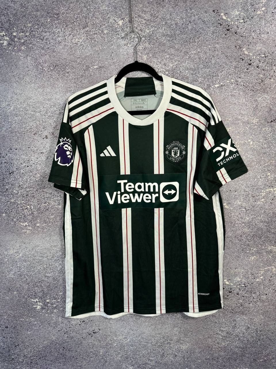 Adidas HOJLUND Manchester United 2023/24 Adidas Soccer Jersey Size US XL / EU 56 / 4 - 1 Thumbnail