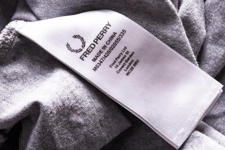 Fred Perry Fred Perry Grey T-Shirt Laurel Wreath Tape Detail Size M Size US M / EU 48-50 / 2 - 6 Thumbnail