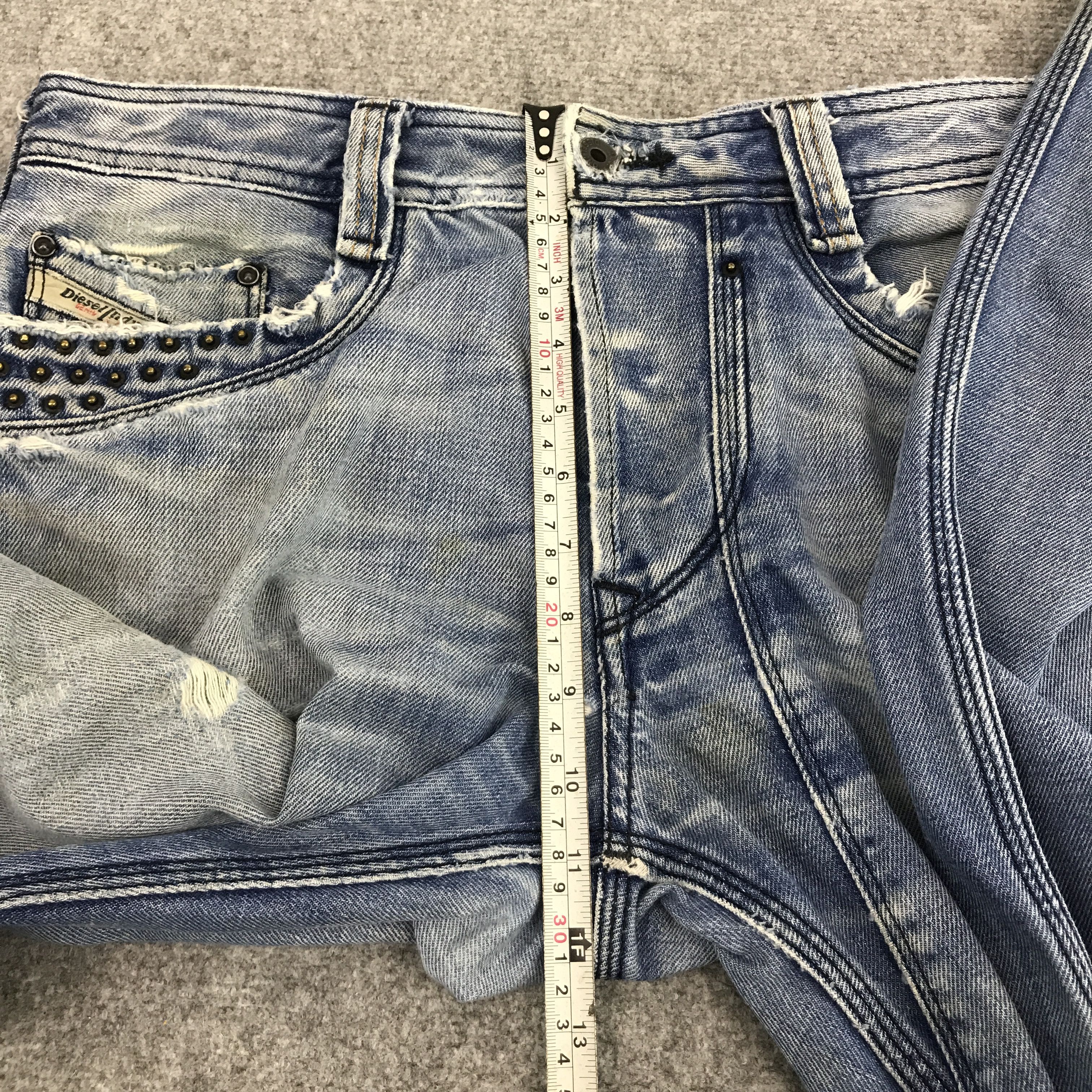 Diesel Diesel distressed Style Japan jean pants Size US 32 / EU 48 - 5 Thumbnail