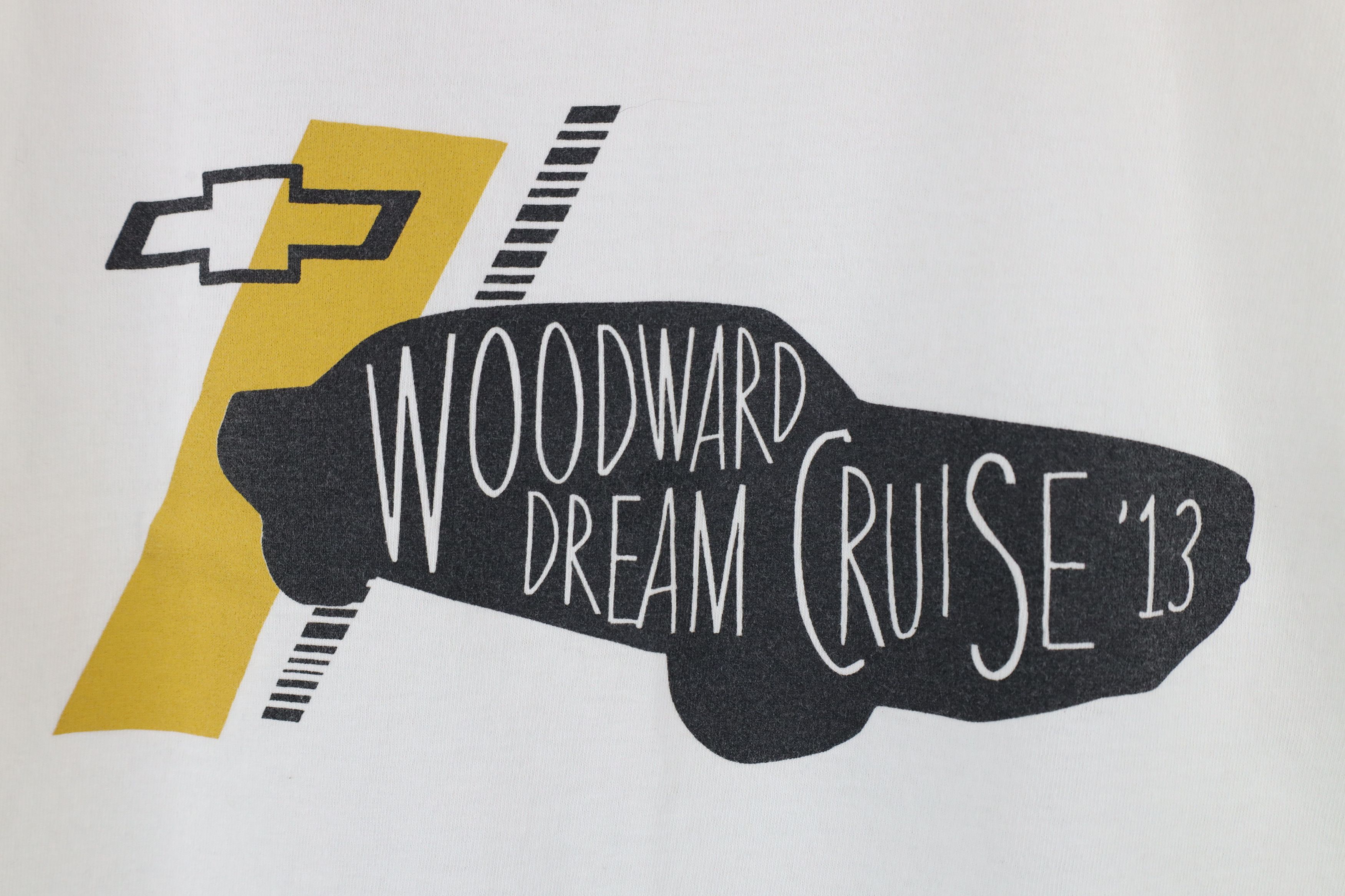 Vintage Vintage Y2K Chevrolet 2013 Woodward Dream Cruise T-Shirt Size US XL / EU 56 / 4 - 4 Thumbnail
