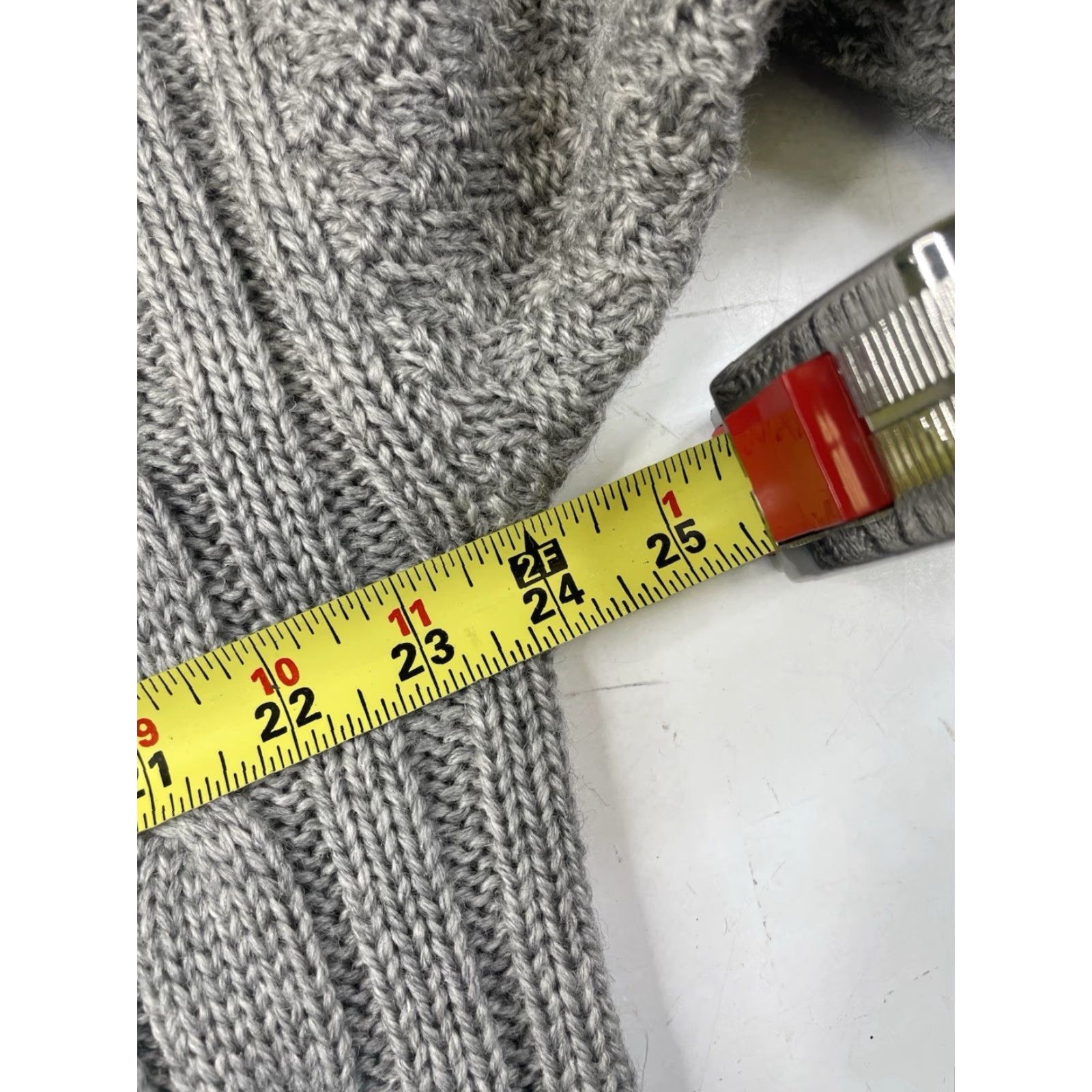 Vintage NWT Woolovers Fisherman Chunky Cable knit BRITISH WOOL Mens XL Sweater Pullover Gray Size US XL / EU 56 / 4 - 5 Thumbnail