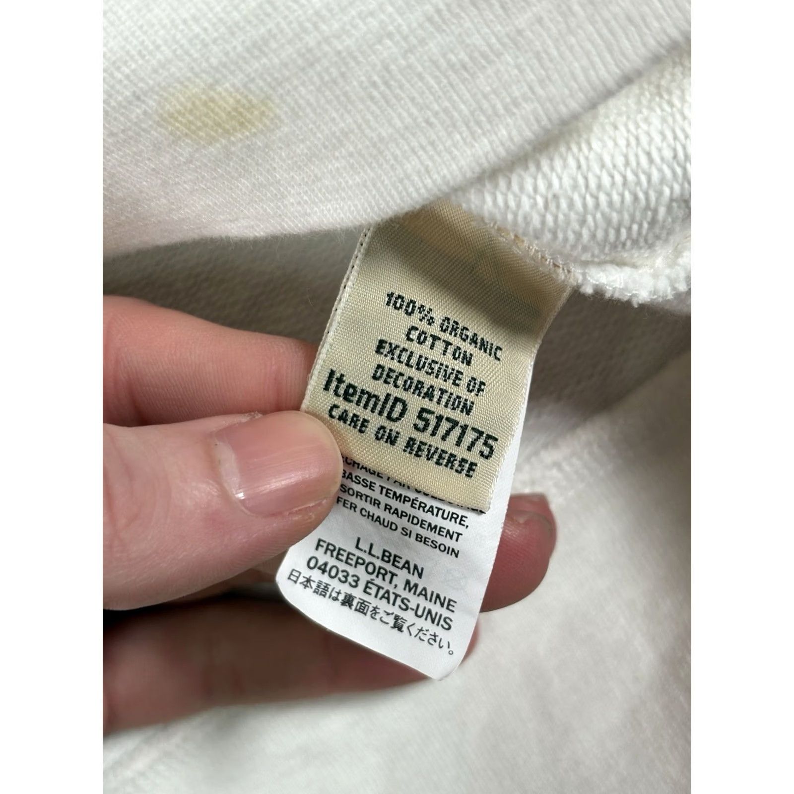 Vintage LL Bean Organic Cotton Sweater 1/4 Zip Retro Stripe Pullover • Womens Medium Size M / US 6-8 / IT 42-44 - 5 Thumbnail