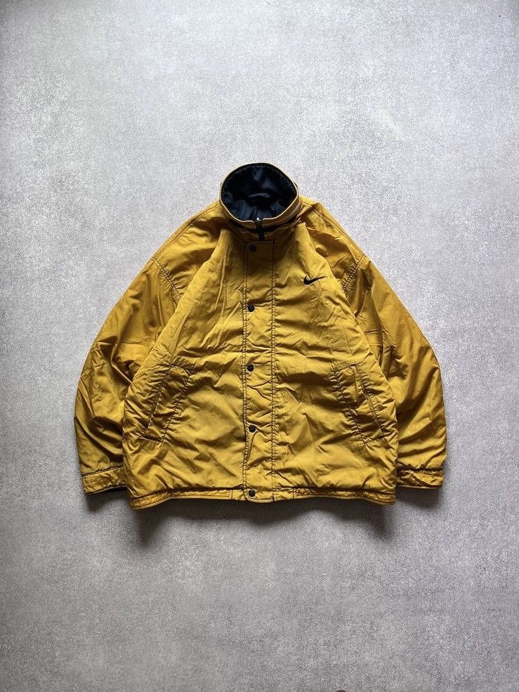 Nike Vintage Nike Swoosh Reversible Winter Puffer Jacket Y2K S Size US S / EU 44-46 / 1 - 2 Thumbnail