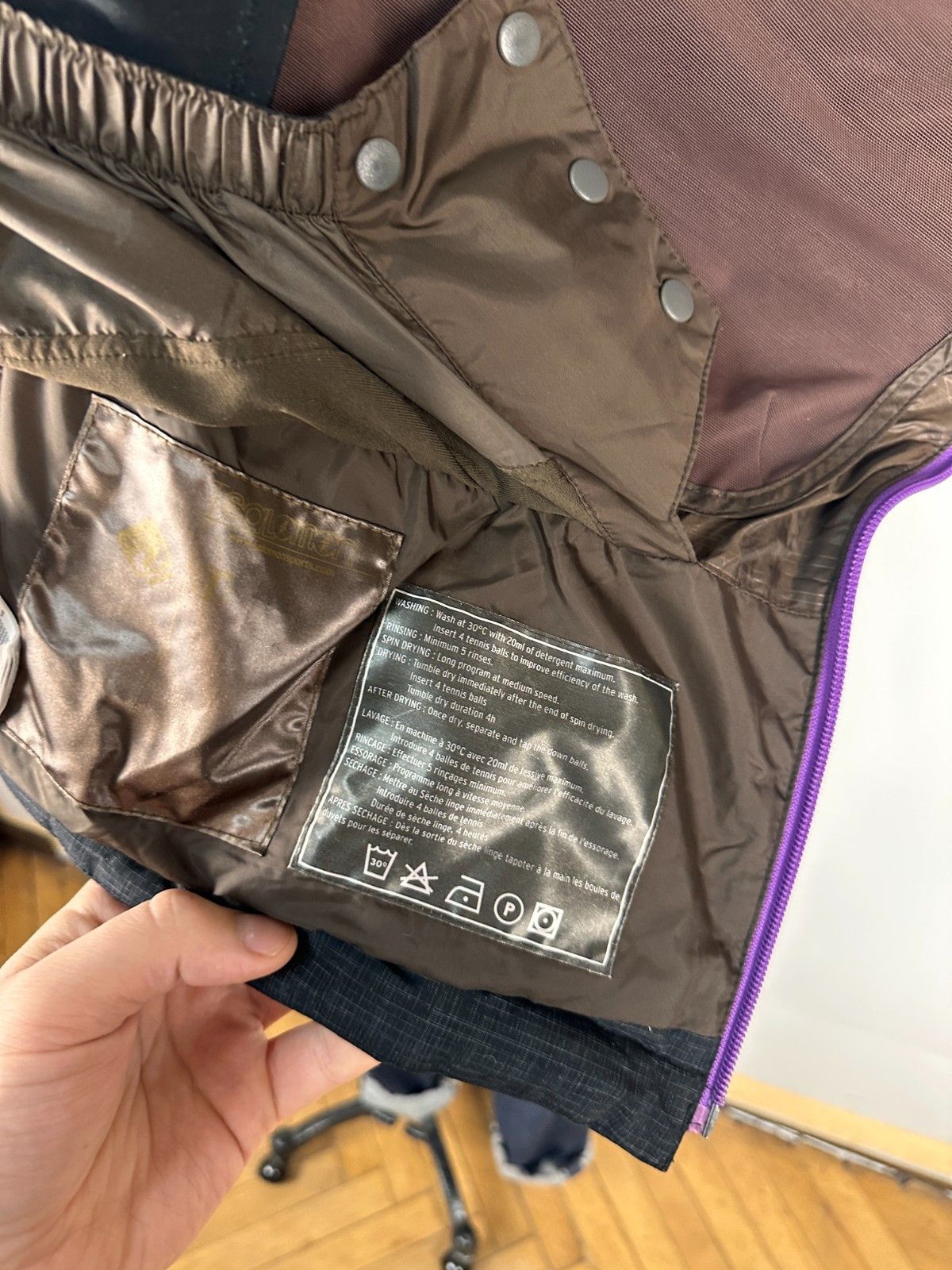 Salomon Salomon Clima Pro Storm Down Ski Puffer Jacket Mens Size M Size US M / EU 48-50 / 2 - 13 Thumbnail