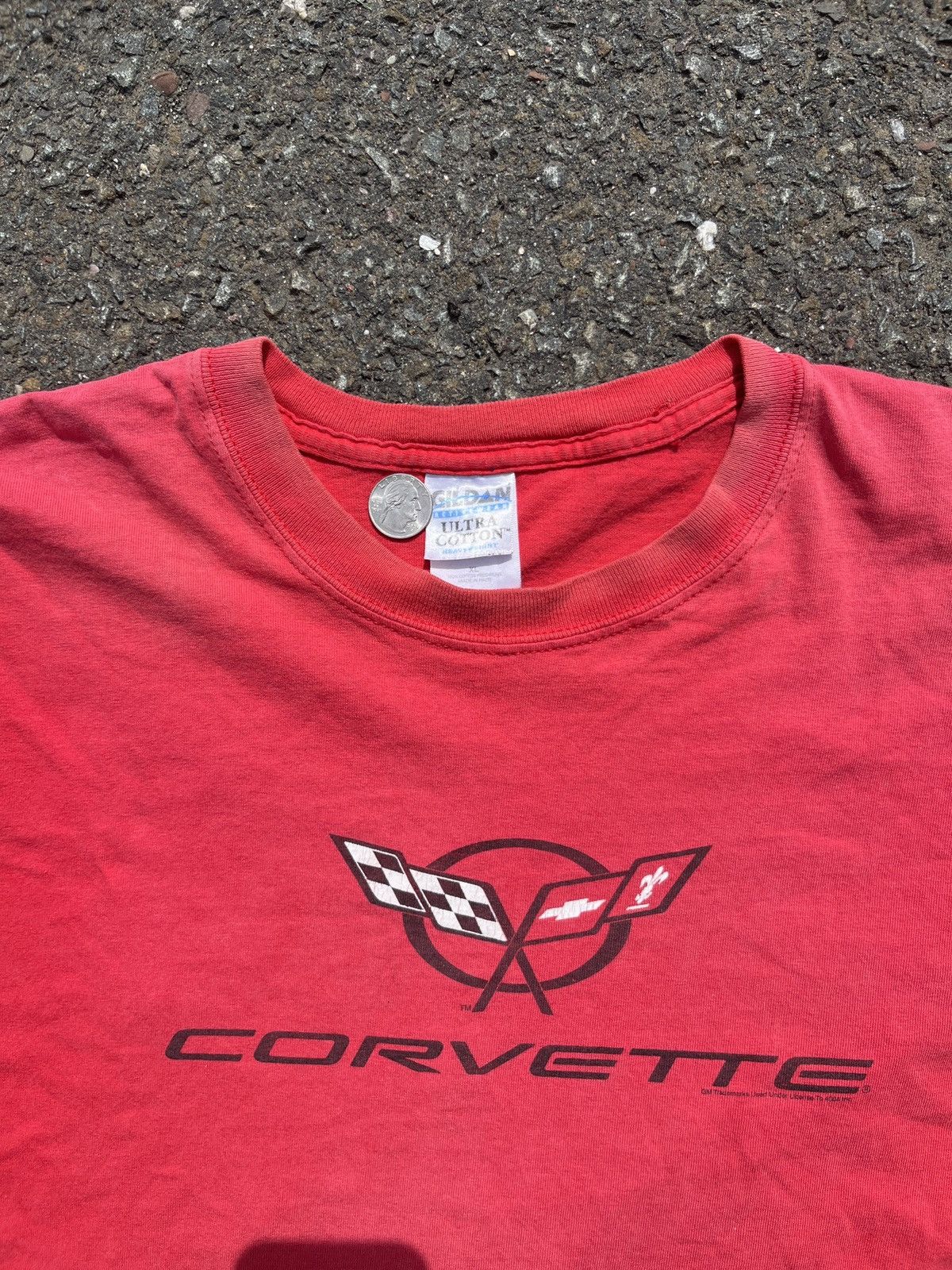 Vintage Corvette Vintage T shirt Size US XL / EU 56 / 4 - 2 Thumbnail