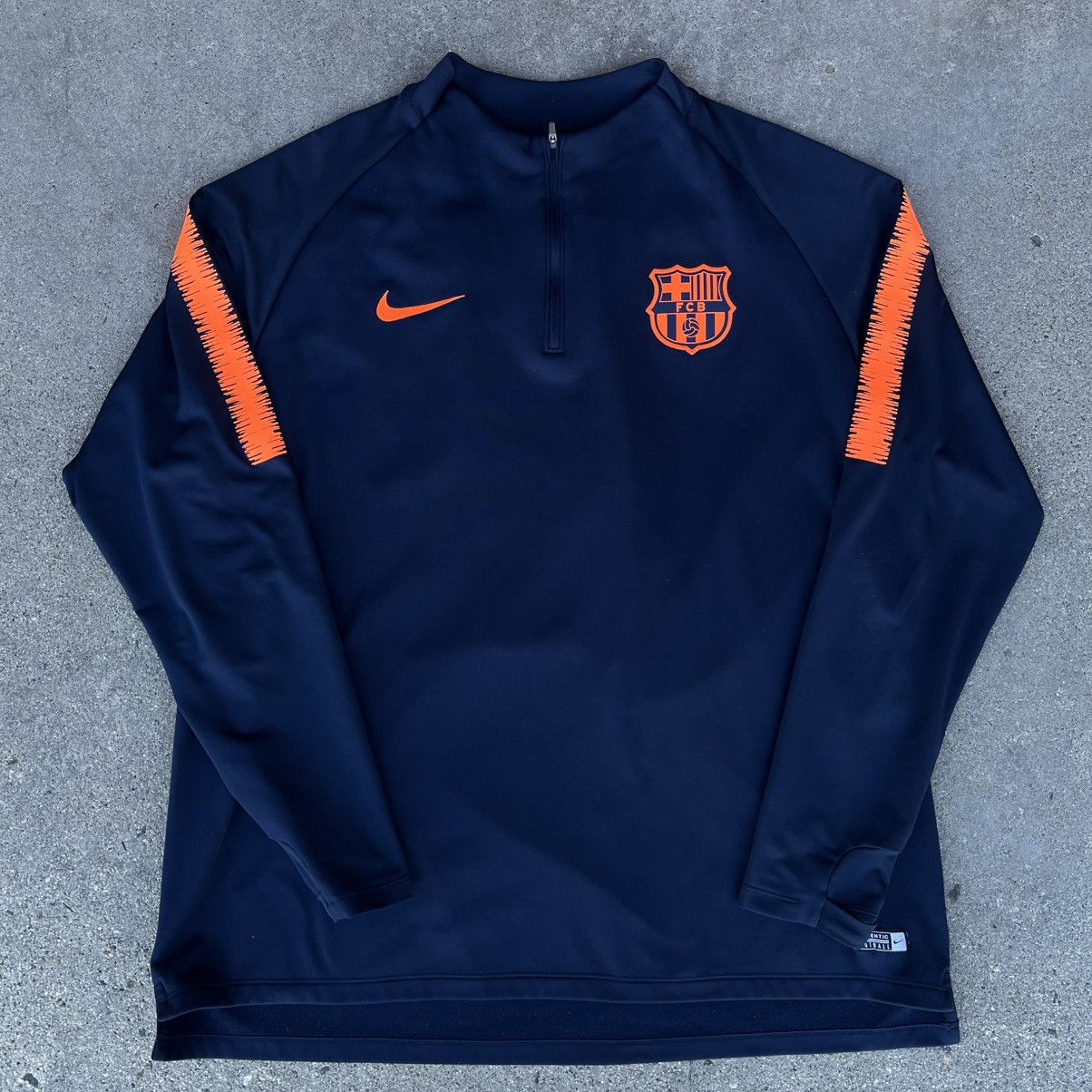 Nike 2017/2018 Nike FC Barcelona Futbol Training Jersey Sz XXL Size US XXL / EU 58 / 5 - 2 Thumbnail