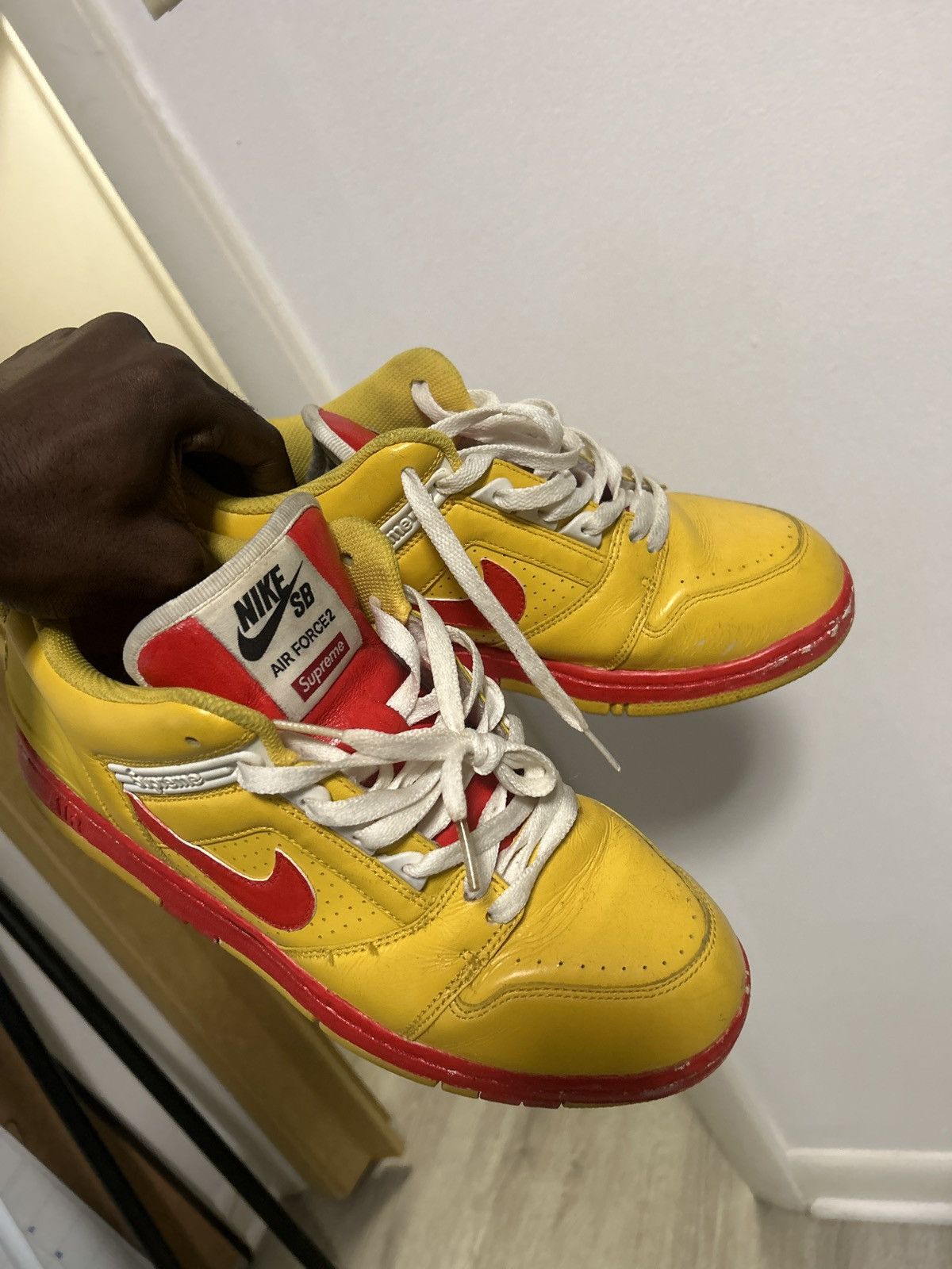 Supreme Nike SB supreme air forces Size US 10 / EU 43 - 3 Thumbnail