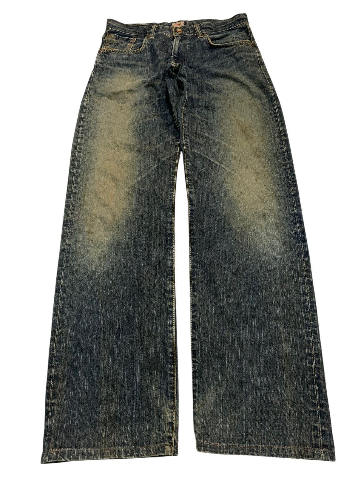 Edwin × If Six Was Nine × Kapital VINTAGE EDWIN 505Z SELVEDGE RUSTY JAPANASE DISTRESSED DENIM Size US 32 / EU 48 - 2 Thumbnail
