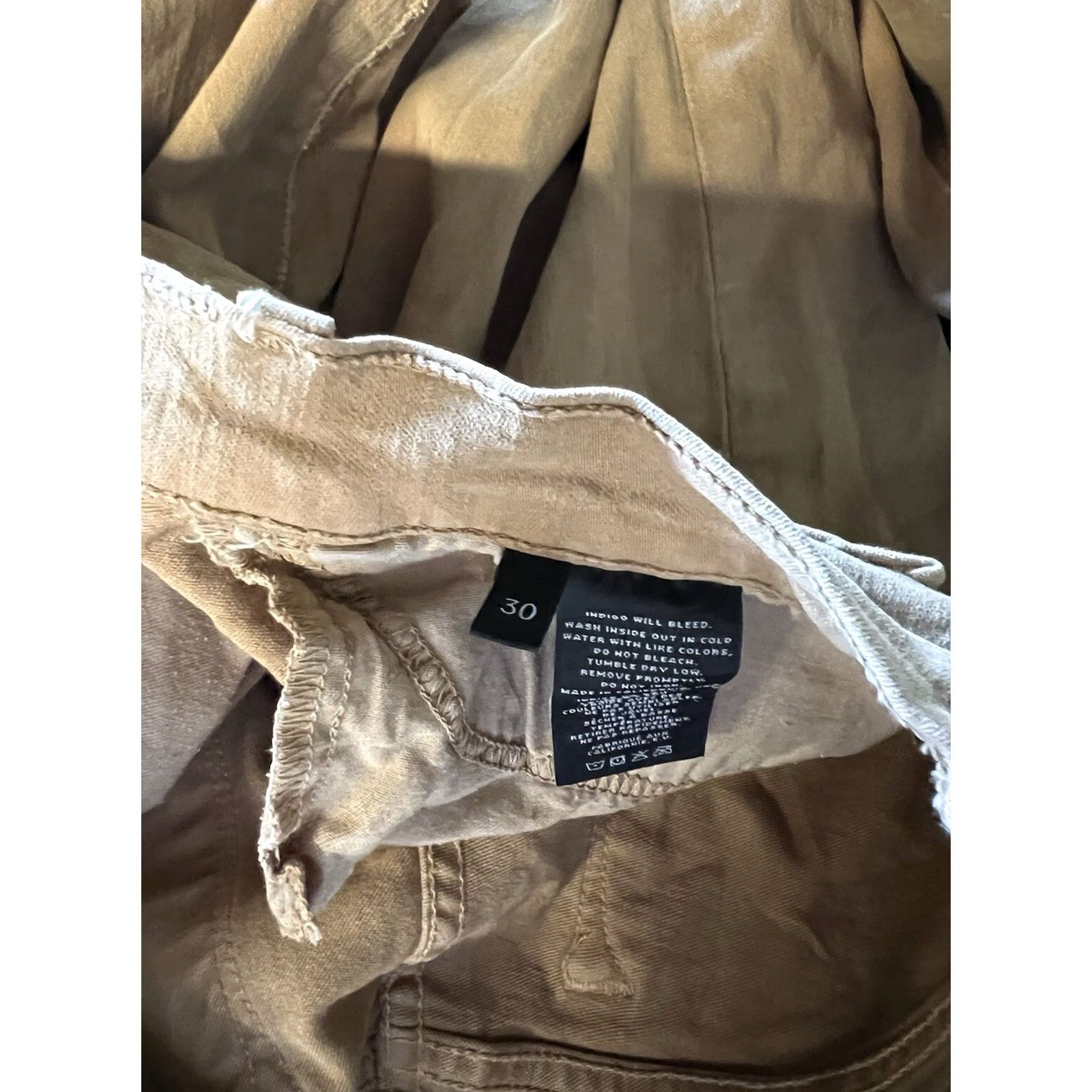 J Brand J Brand Mens Brown Skinny Leg Pants Tapered Size 30 x 28 Chino Regular Inseam 28 Mens Brown Skinny Leg Tapered Pants 30 28 Size US 30 / EU 46 - 5 Thumbnail