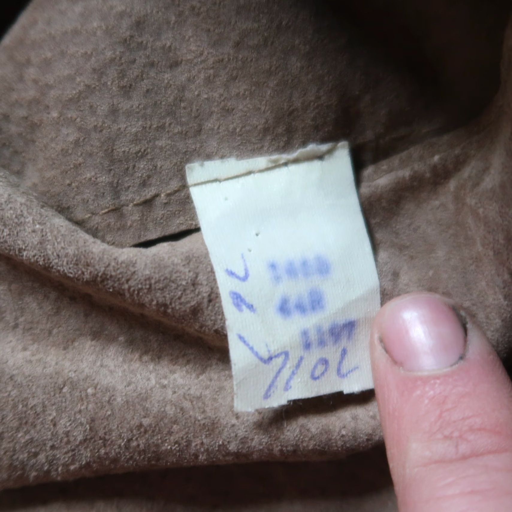 Marlboro VINTAGE House Of Peerless Coat Suede with Faux Fur Interior Men’s 44 Beige Cowboy 70s Long Overcoat Size US S / EU 44-46 / 1 - 4 Thumbnail