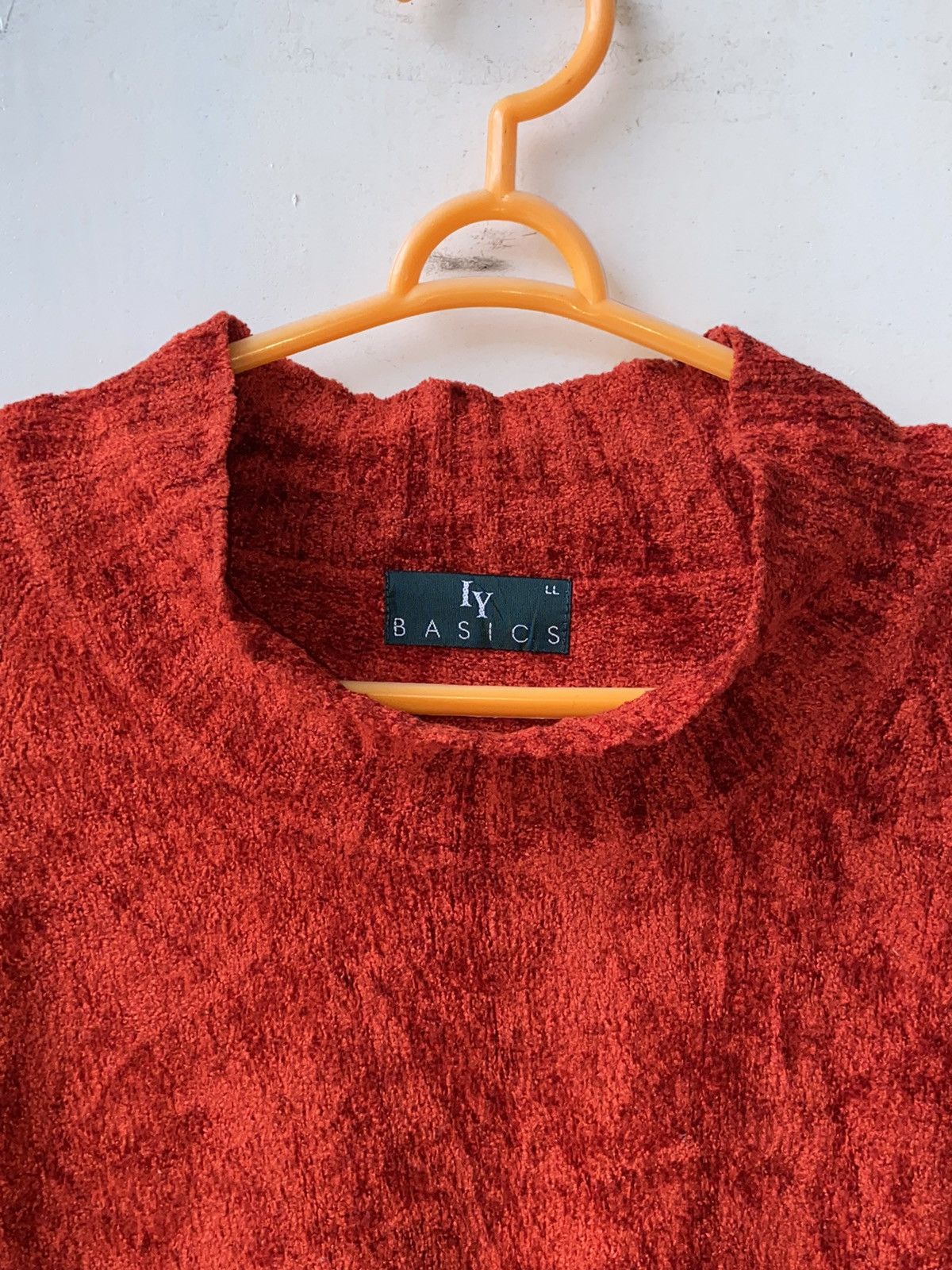 Yohji Yamamoto IY BASICS Red Sweater Size US M / EU 48-50 / 2 - 9 Thumbnail