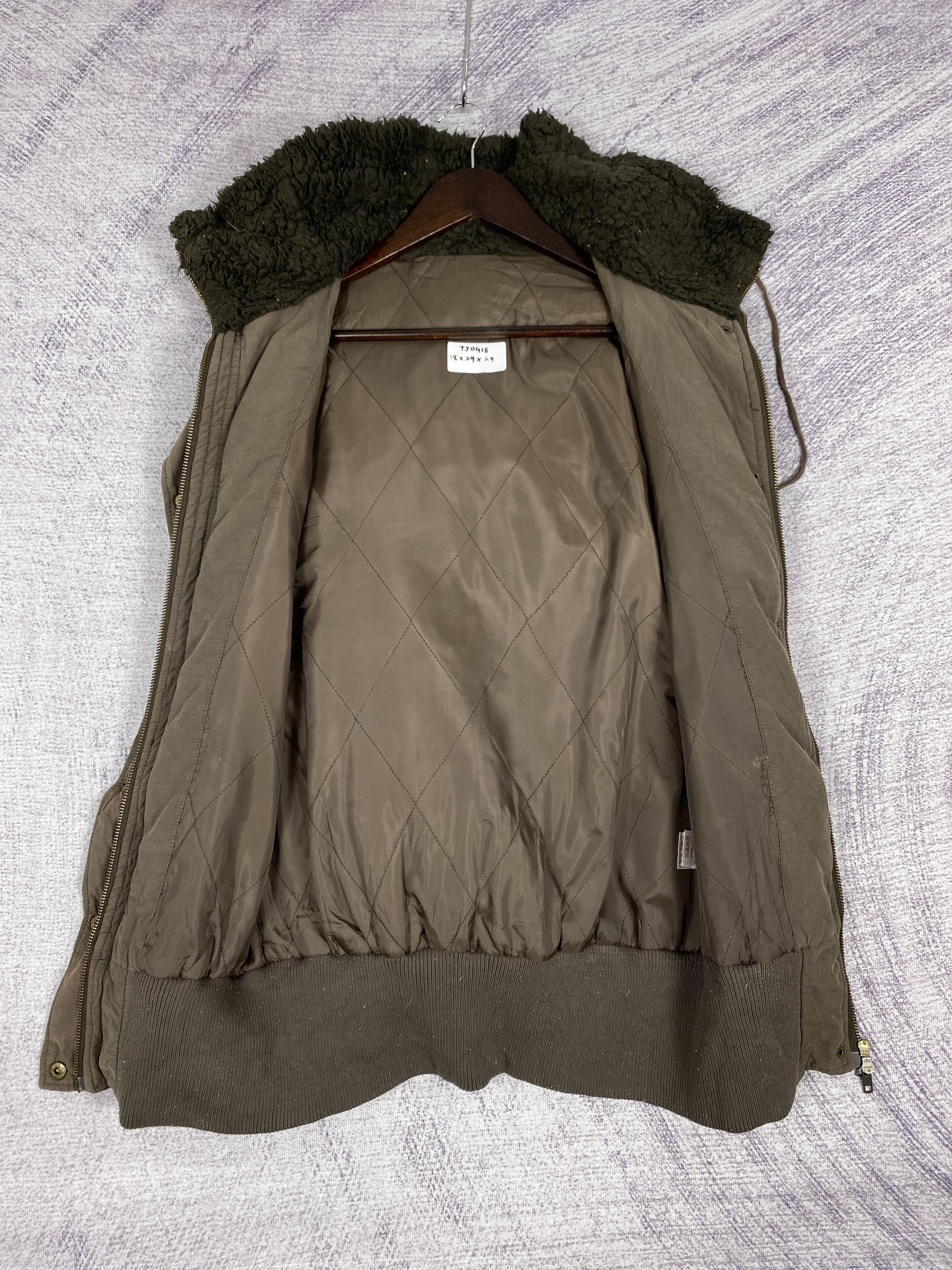 If Six Was Nine Vintage Japanese Brand Hoodie Quilted Lining Zip Up Jacket Size US L / EU 52-54 / 3 - 5 Thumbnail