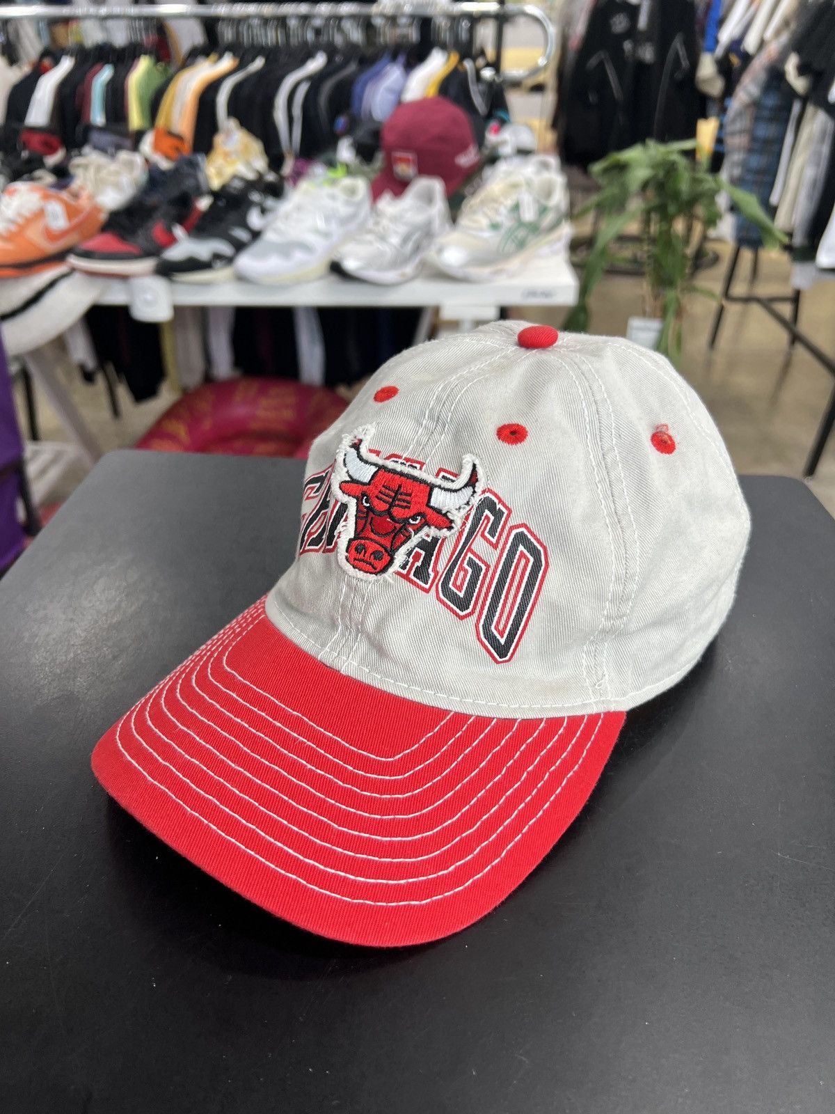 Adidas × NBA × Vintage Vintage NBA Adidas Chicago Bulls Hat Size ONE SIZE - 1 Thumbnail