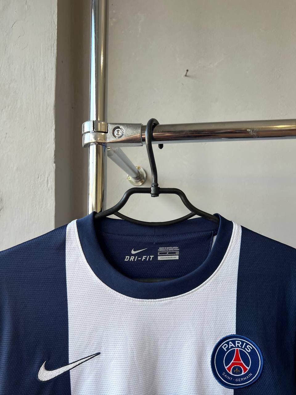 Nike 2013/14 PSG PARIS SAINT GERMAIN HOME SOCCER JERSEY SHIRT S Size US S / EU 44-46 / 1 - 4 Thumbnail