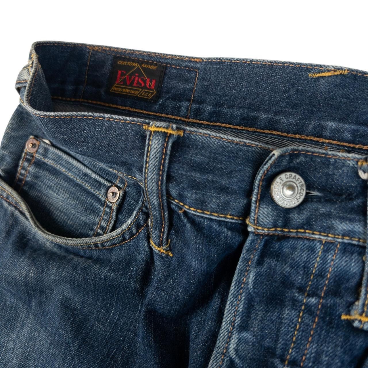 Evisu Vintage Evisu Double Gull Japanese Denim Jeans Size W29 Size US 29 - 5 Thumbnail