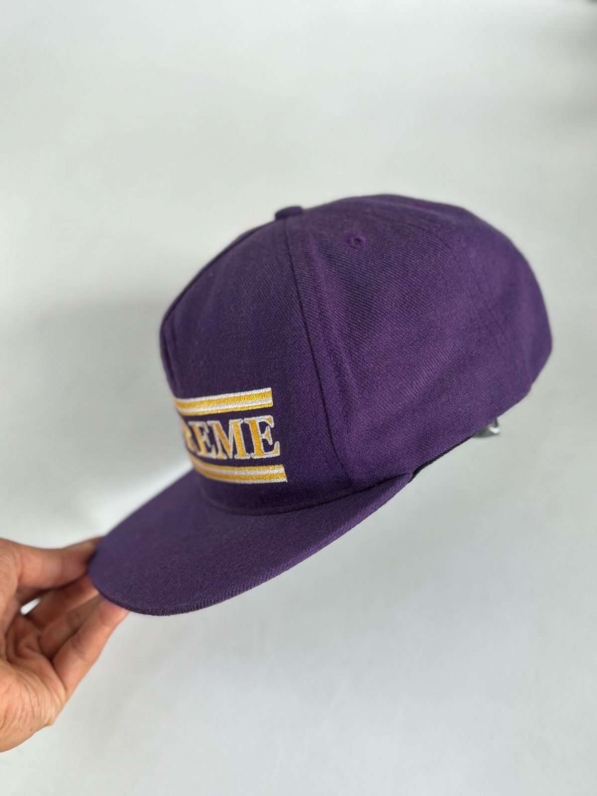 Supreme Supreme Stripes 5 Panel Purple Size ONE SIZE - 4 Thumbnail