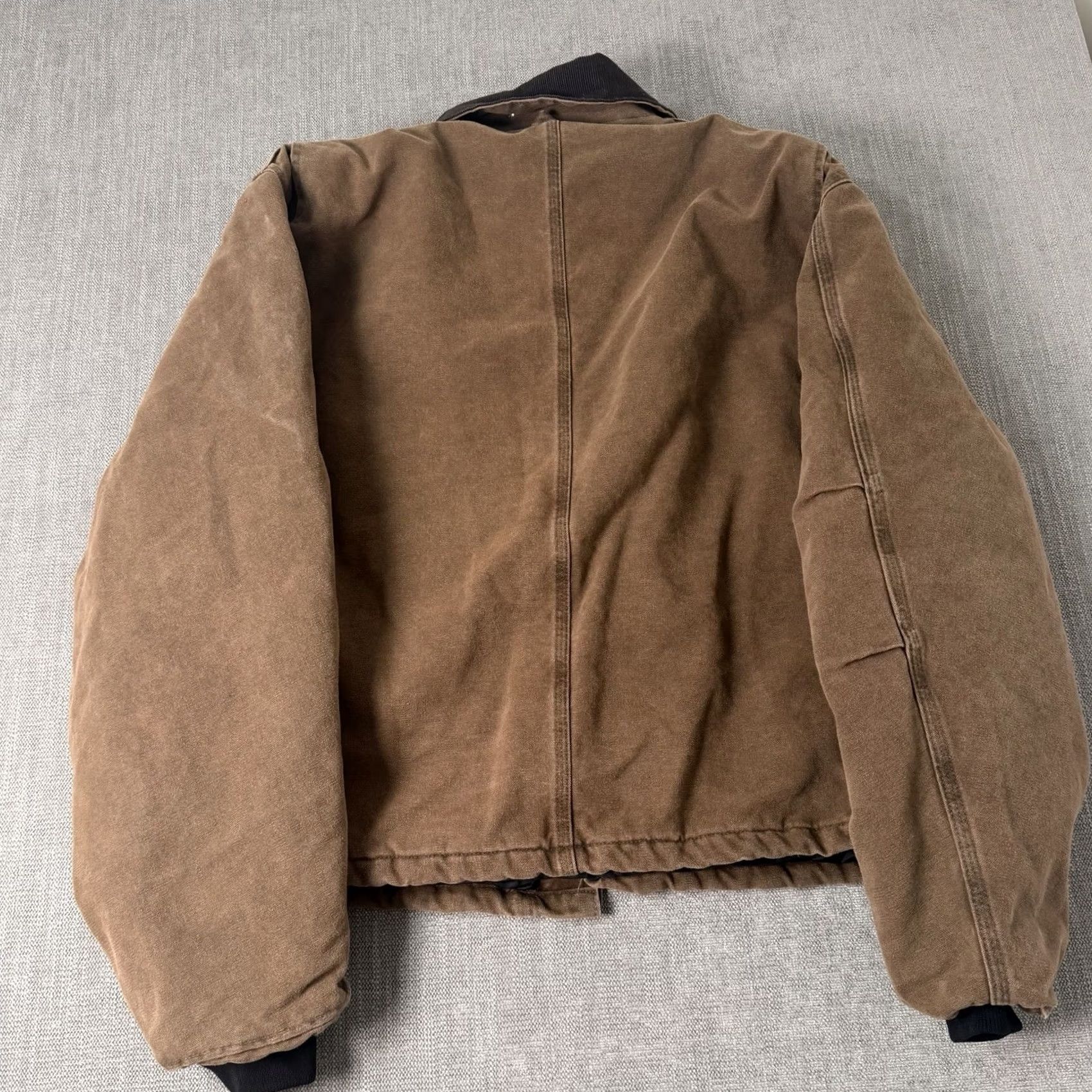 Carhartt VINTAGE Carhartt J22 CHT Faded Brown Arctic Jacket 2XL Men Brown Overcoat Jacket Size US XXL / EU 58 / 5 - 2 Thumbnail